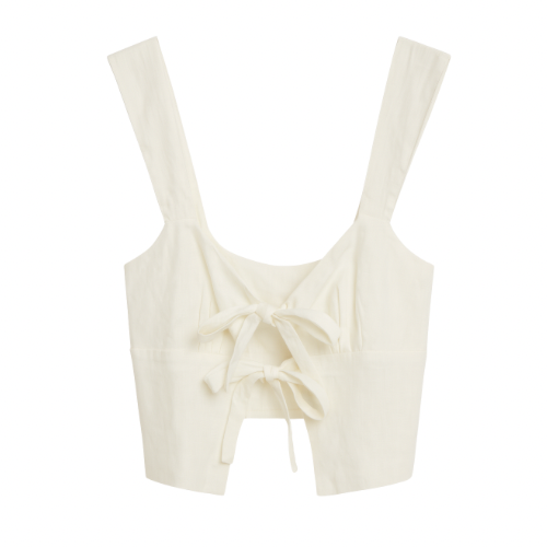 Tie Linen Top