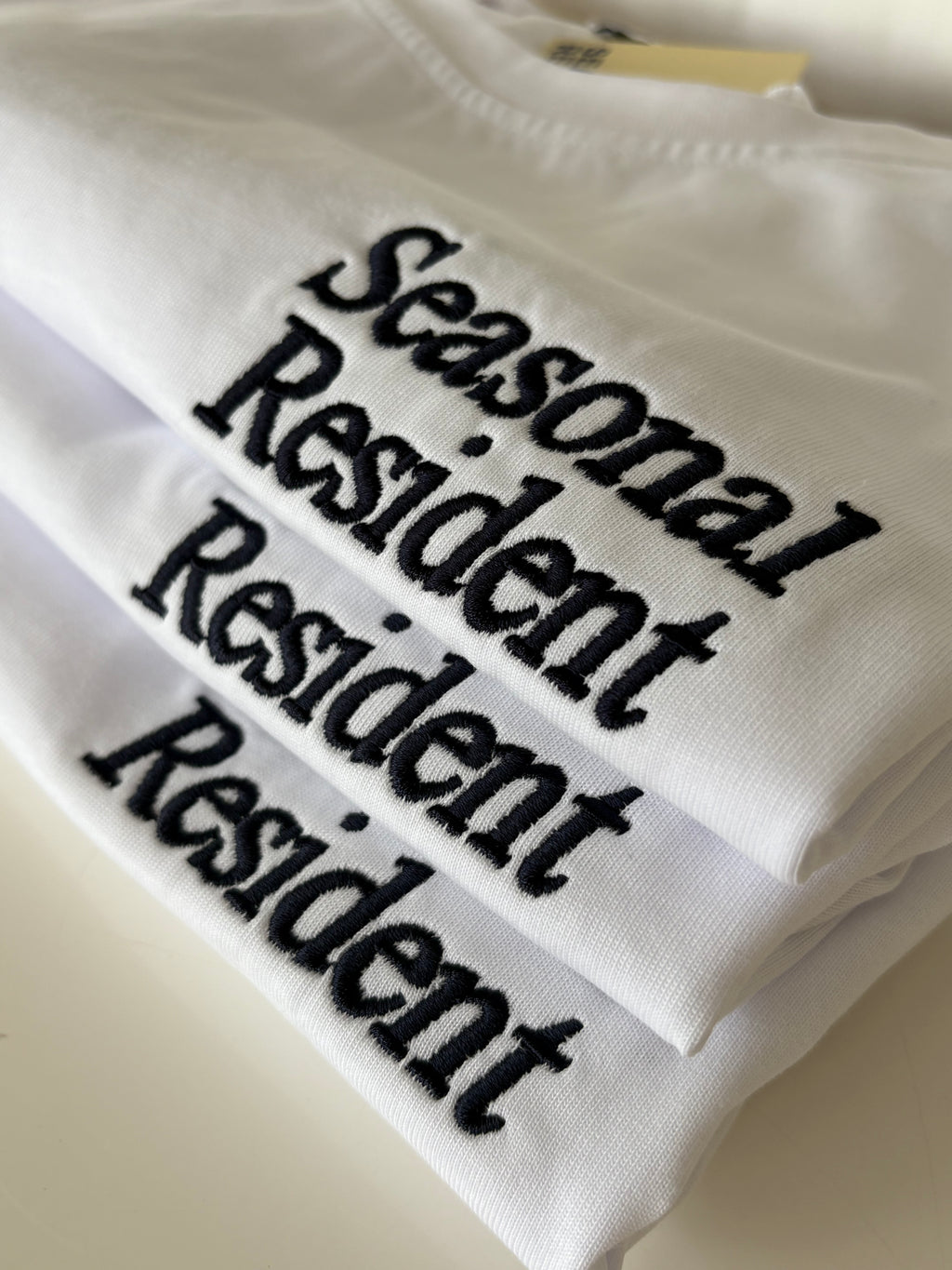 Embroidered T-Shirt - White