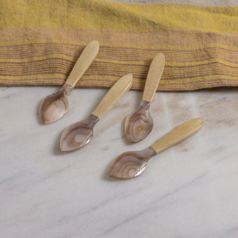Serin Shell Spoons - Set of 4