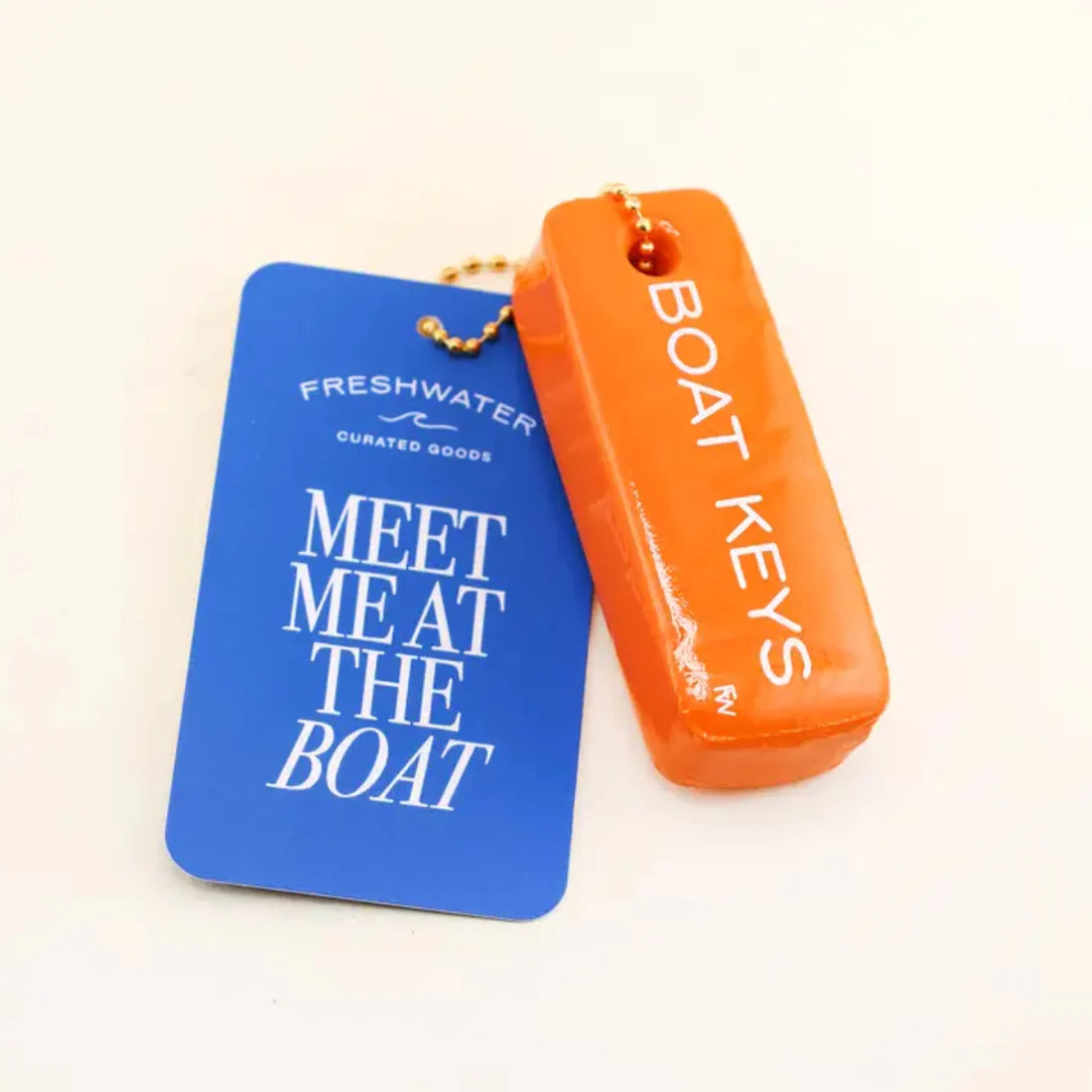 Boat Keys Floating Keychain
