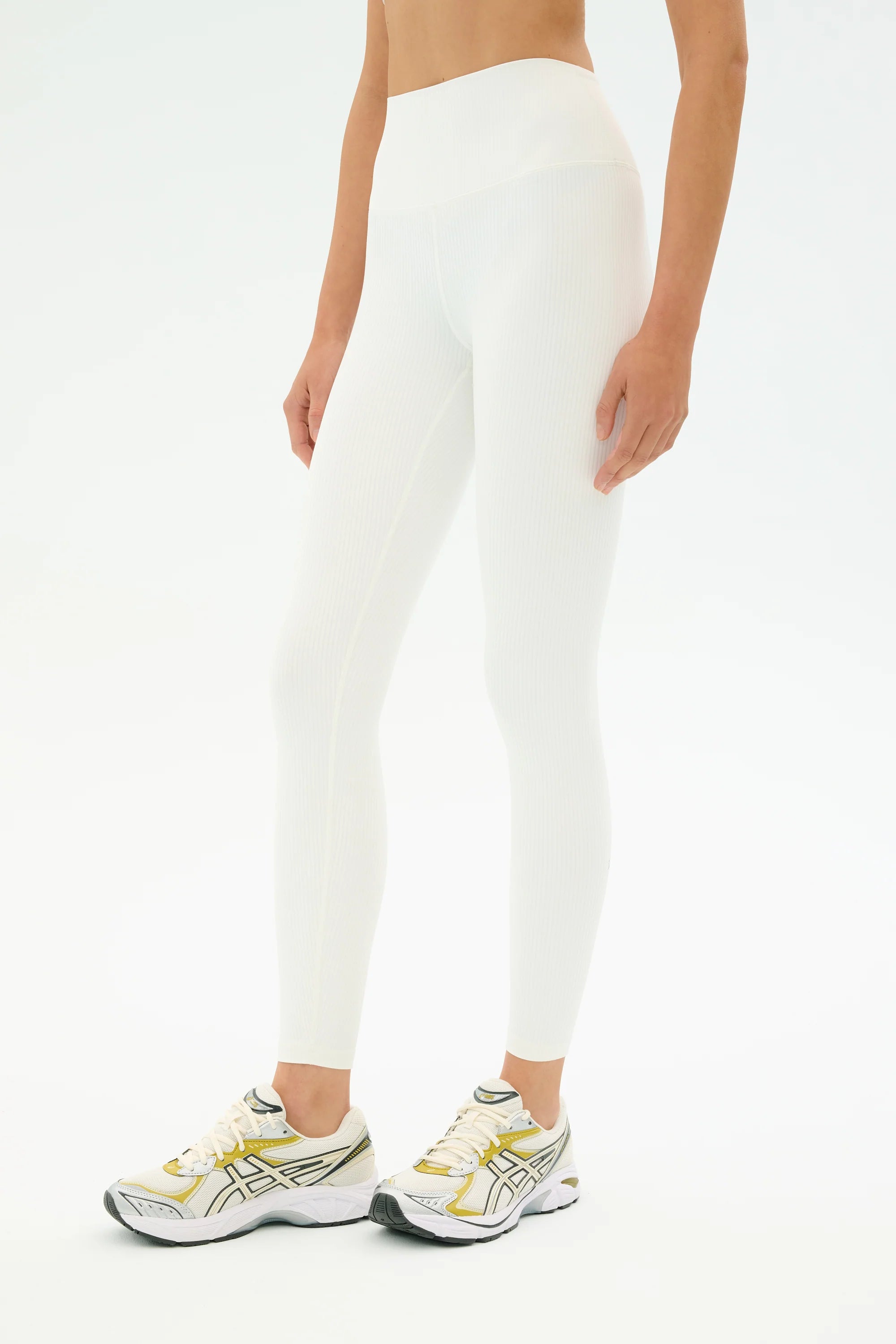Airweight Rib High Waist 7/8 - White