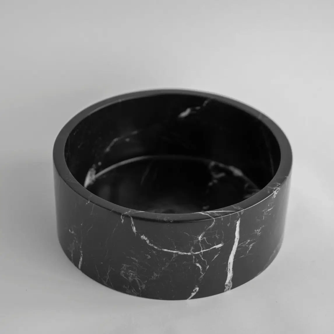 Black Marble Circa Bowl