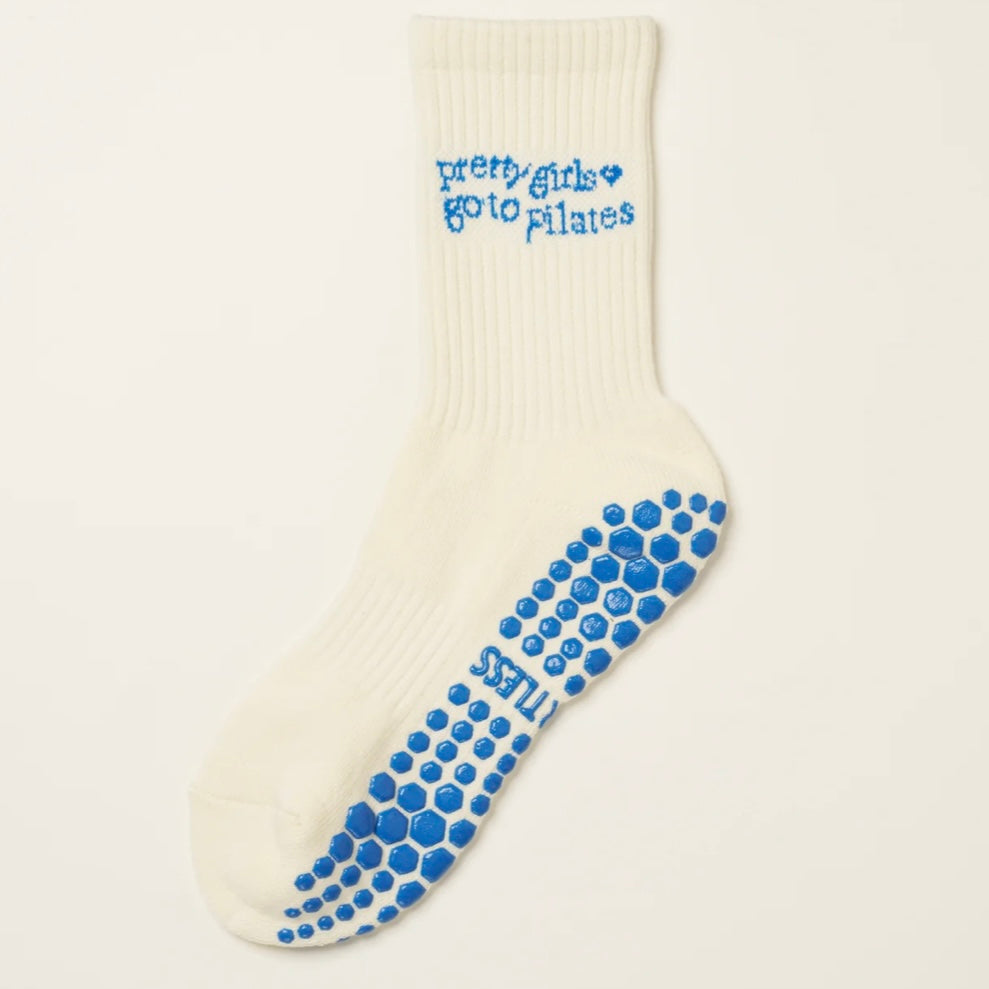 Pretty Girls Pilates Grip Sock