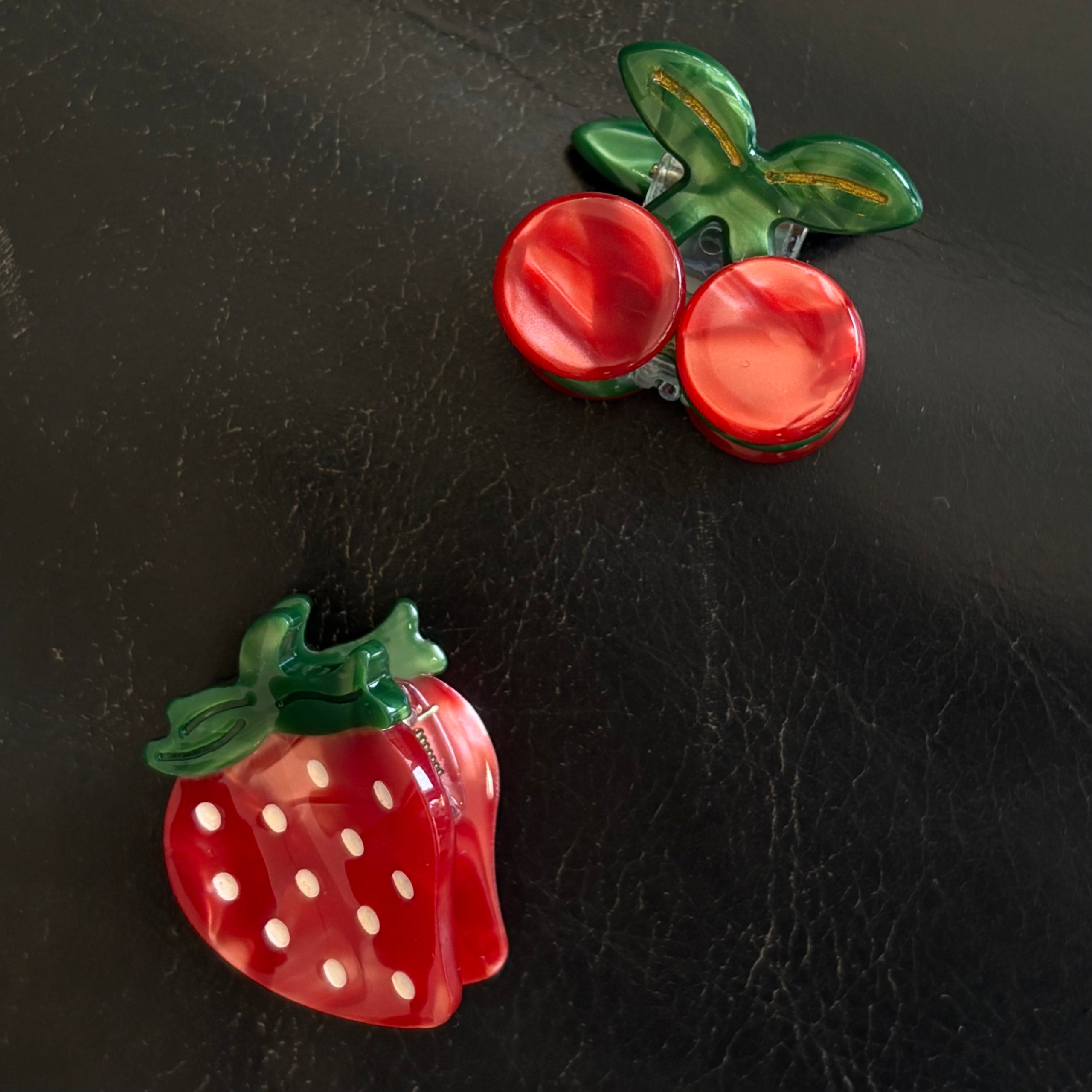 Mini Fruit Claw Clip