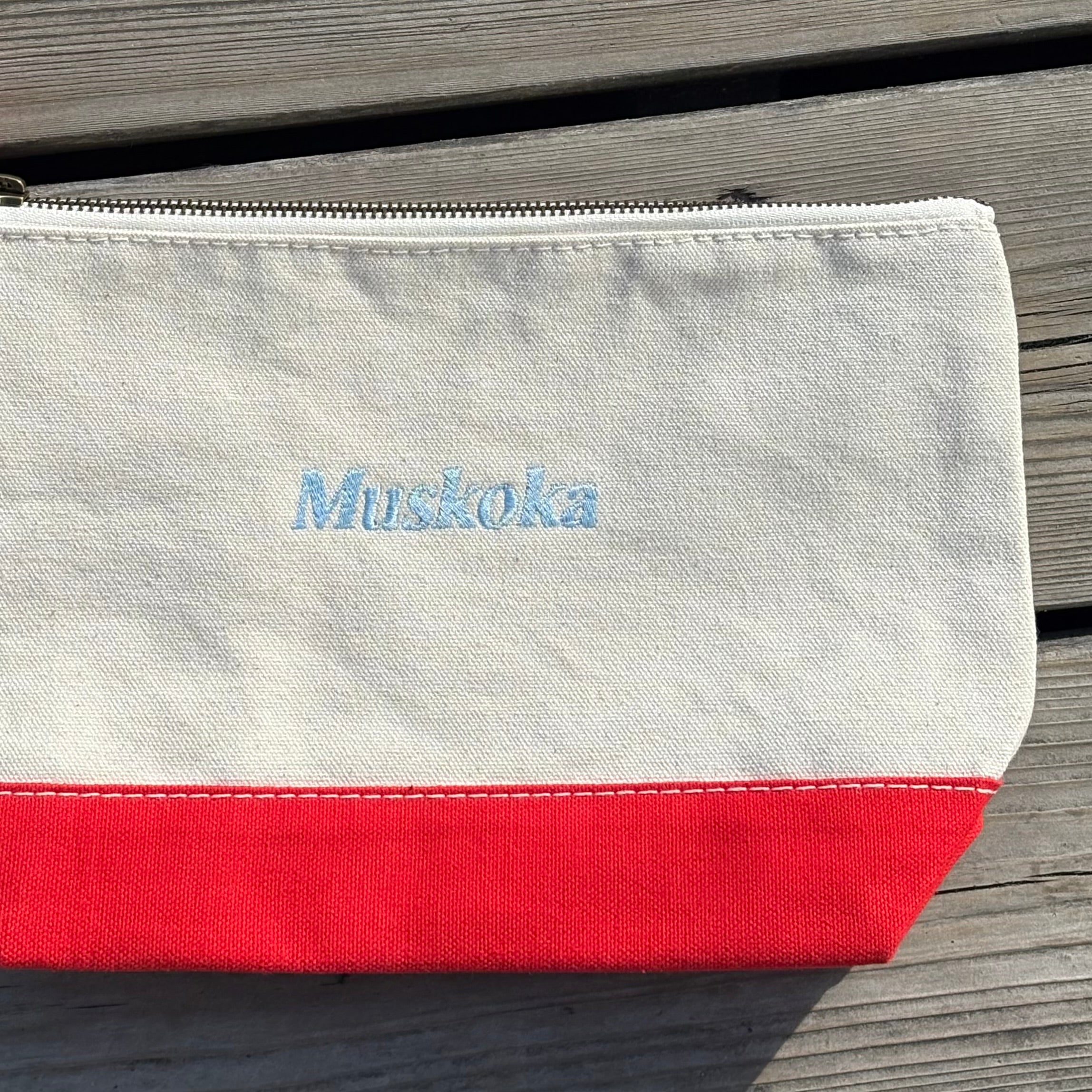 Boat Pouch Red - Muskoka