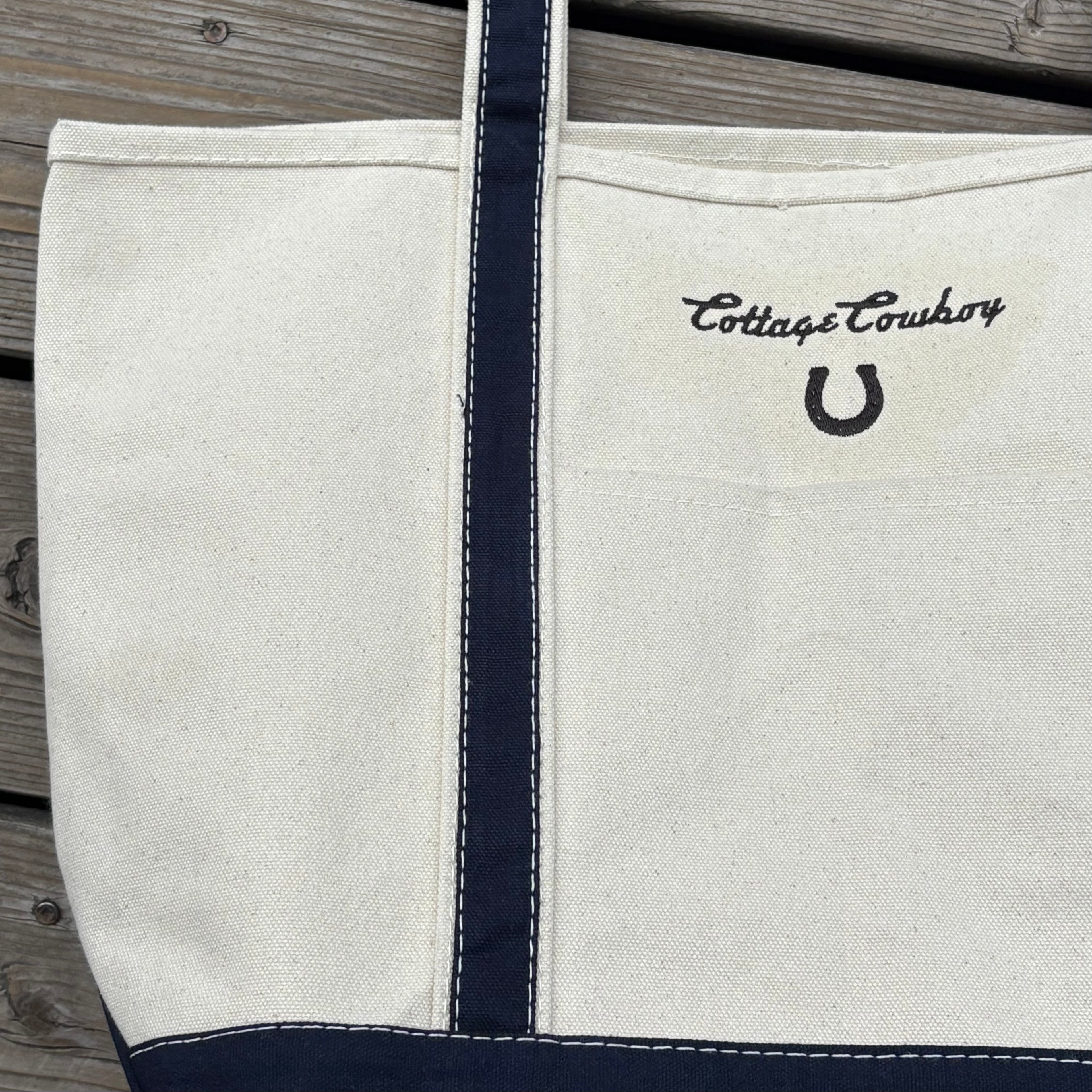 Boat Tote (M) - Cottage Cowboy