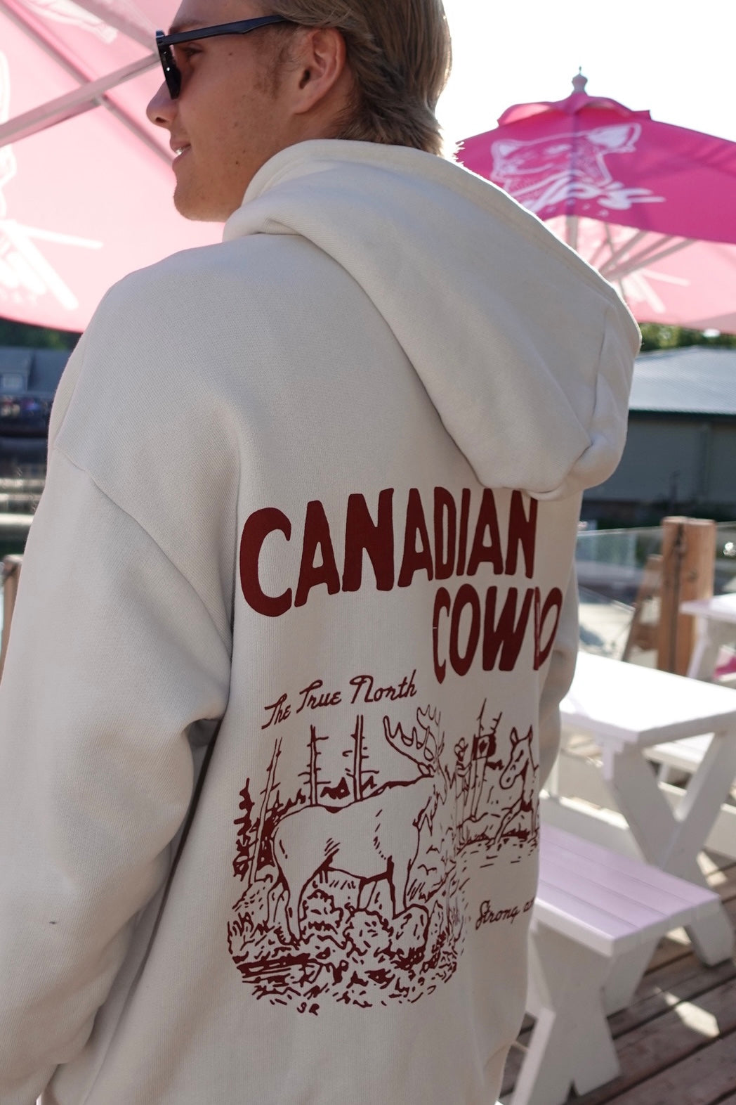 Graphic Hoodie - Canadian Cowboy