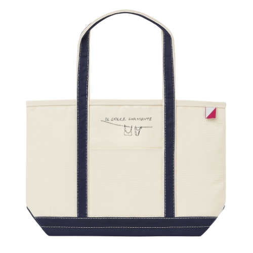 Boat Tote Navy (M) - Ill Dolce