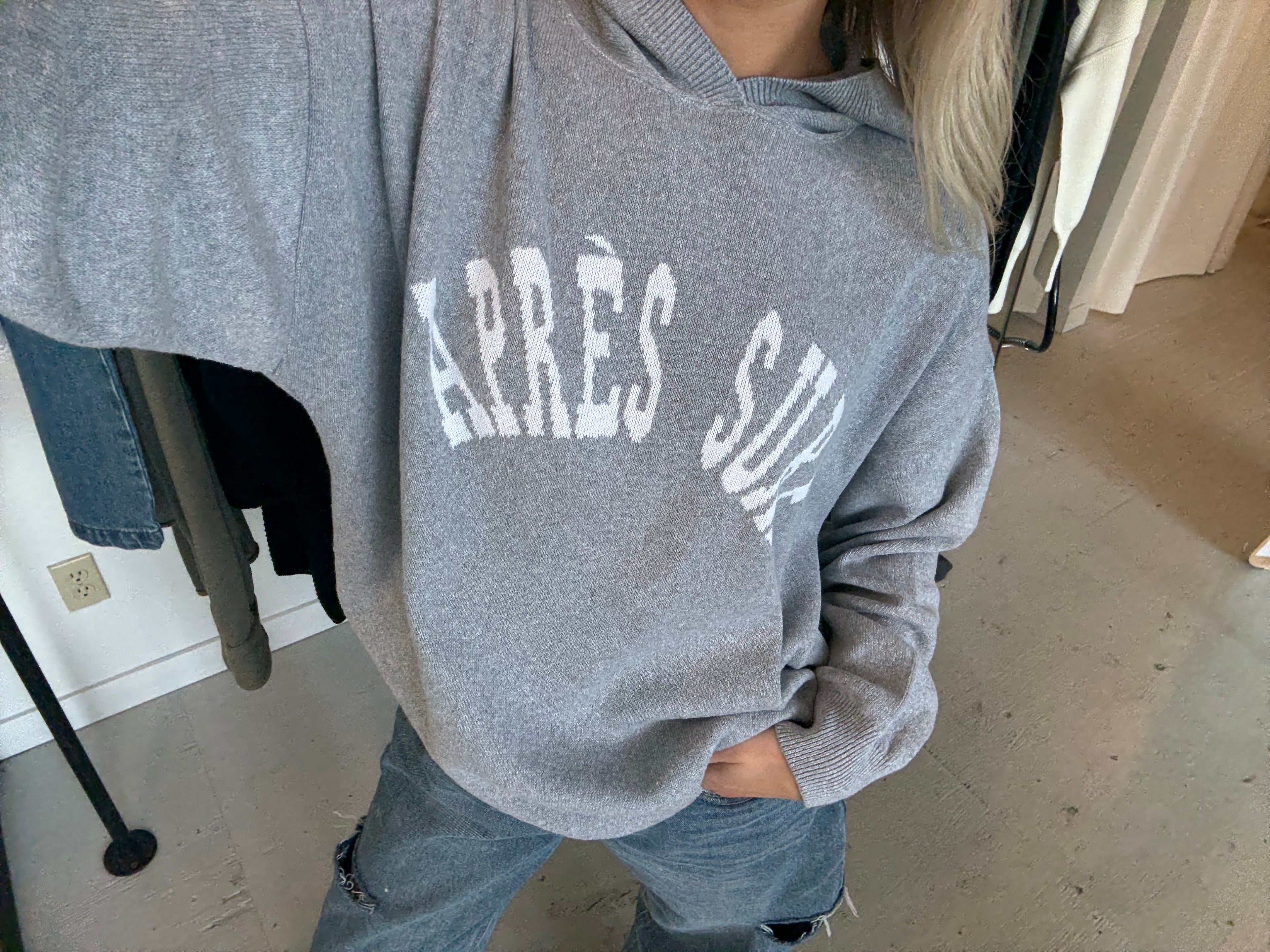 Knit Hoodie - Apres Surf