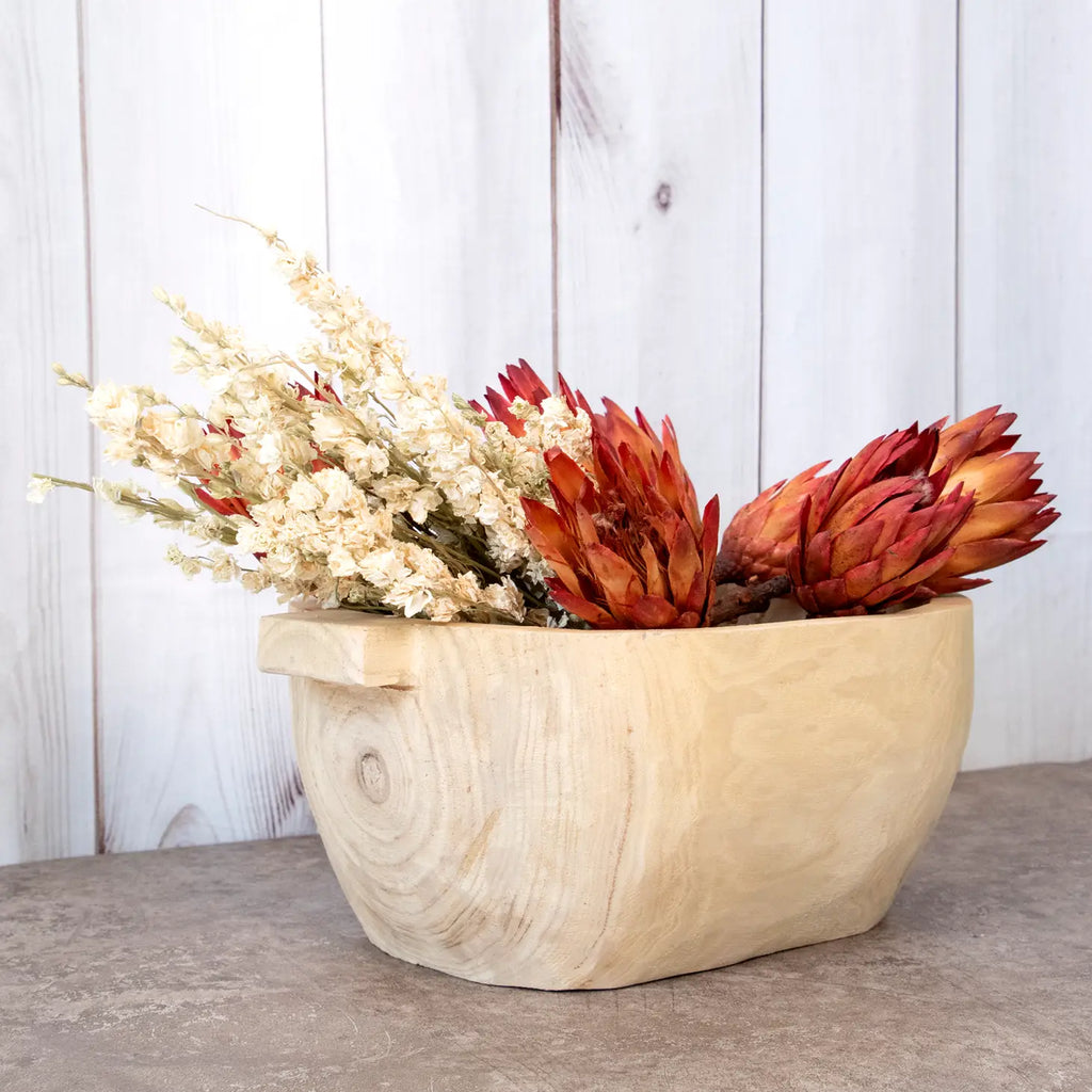Wood bowl