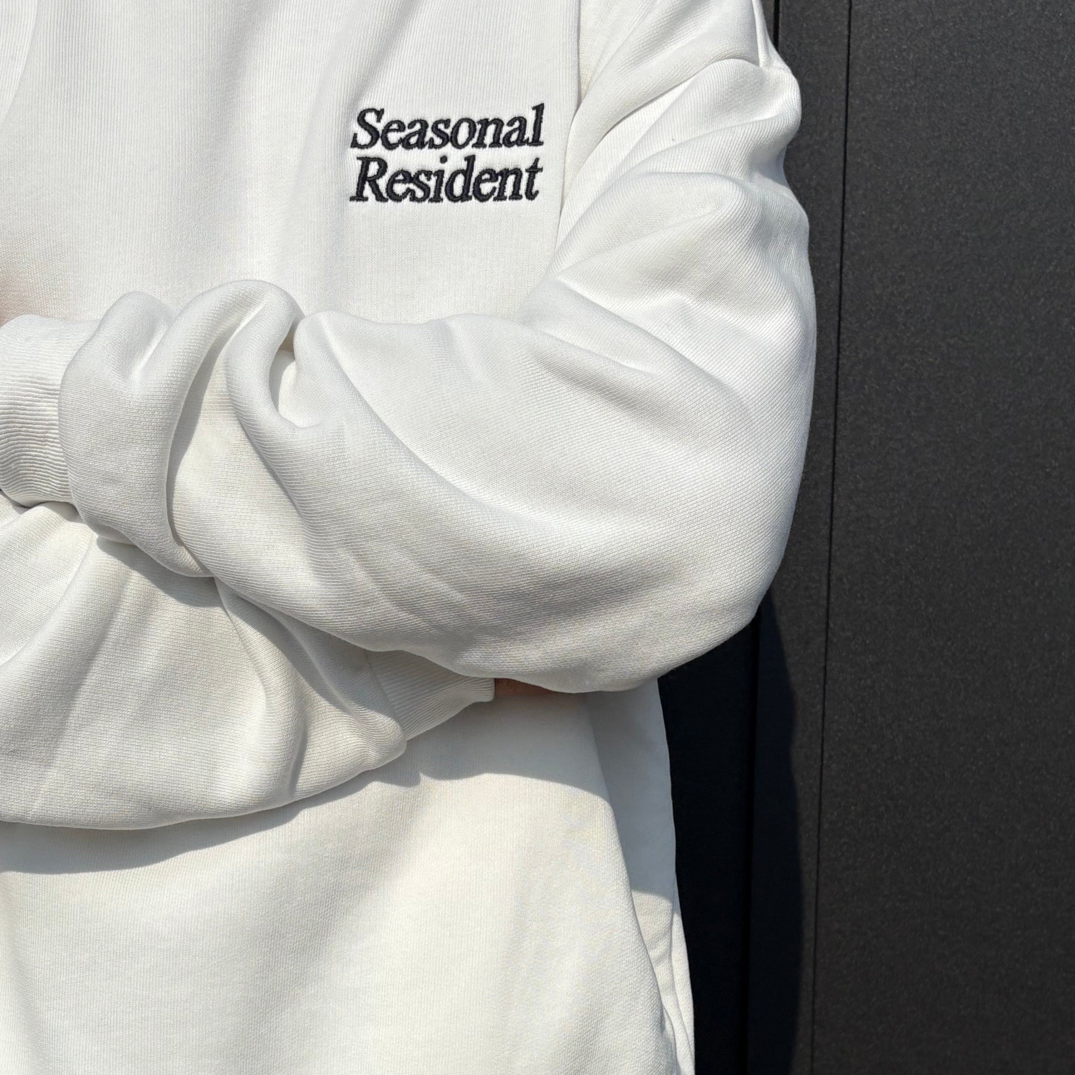 Embroidered Hoodie - White