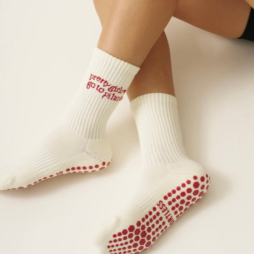 Pretty Girls Pilates Grip Sock