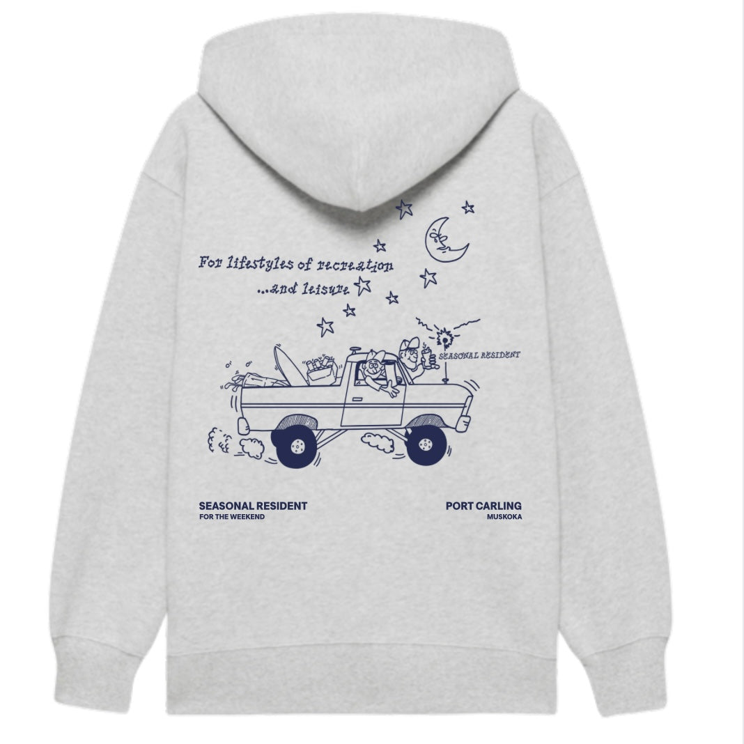 Graphic Hoodie - Seasonal Resident Lifestyle