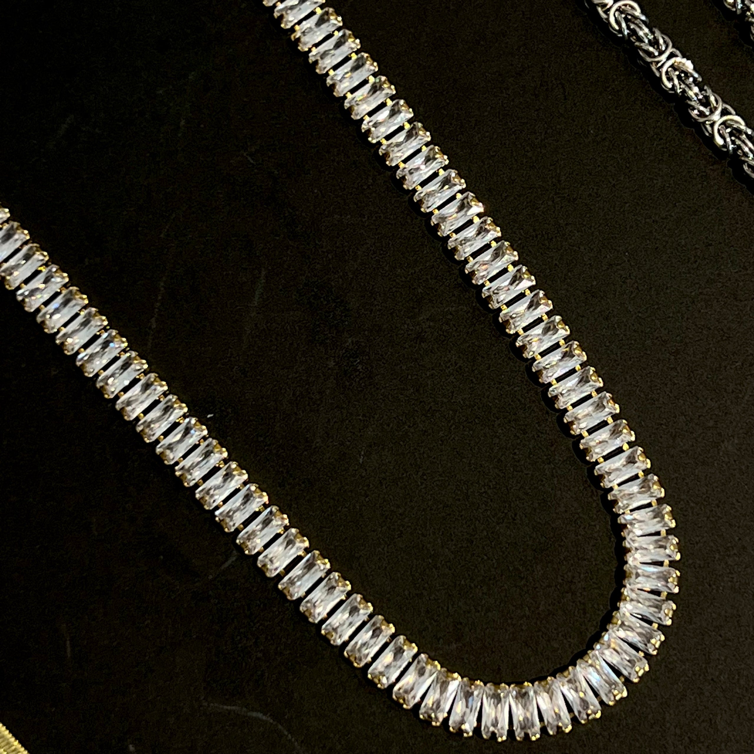 Rectangular Tennis Chain
