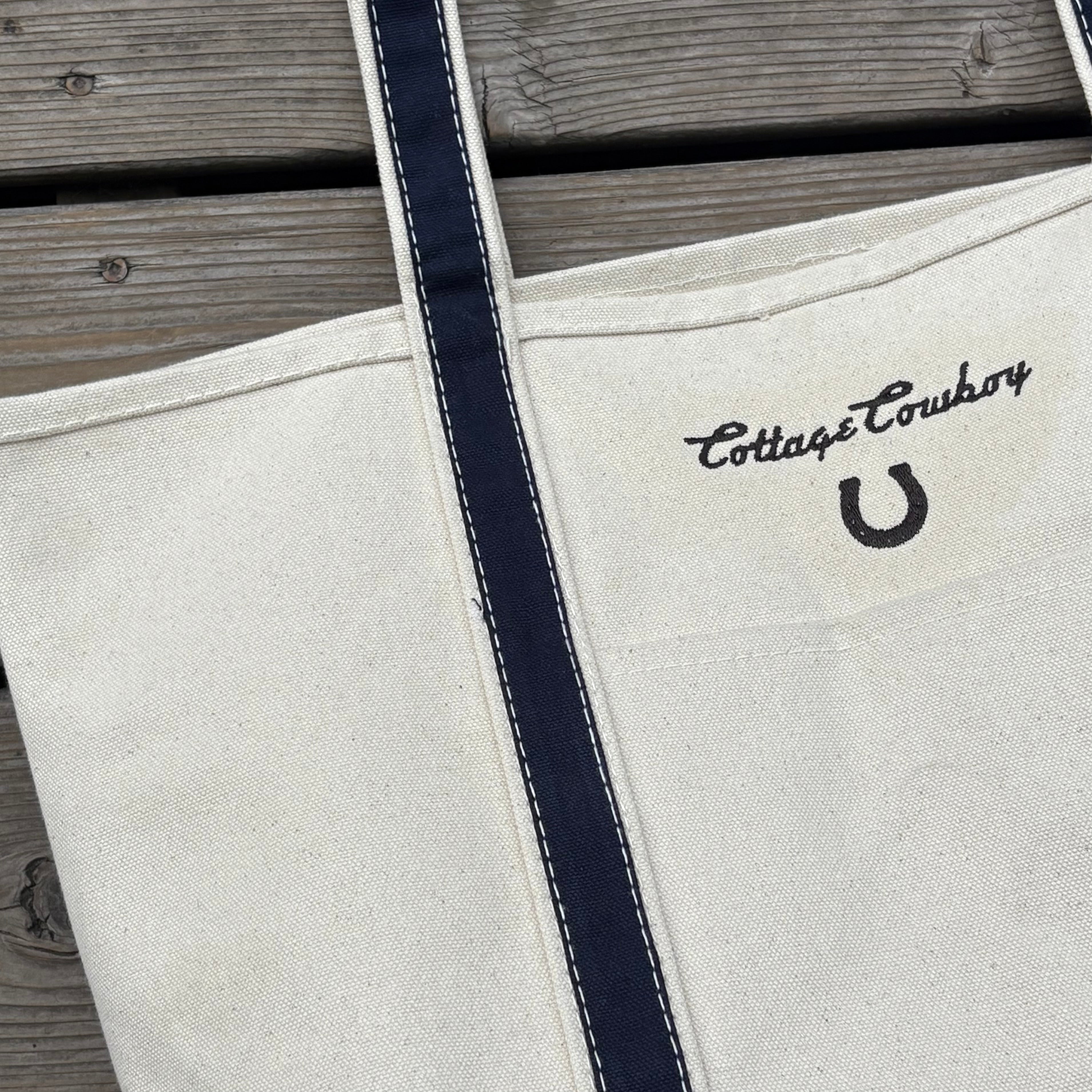 Boat Tote (M) - Cottage Cowboy