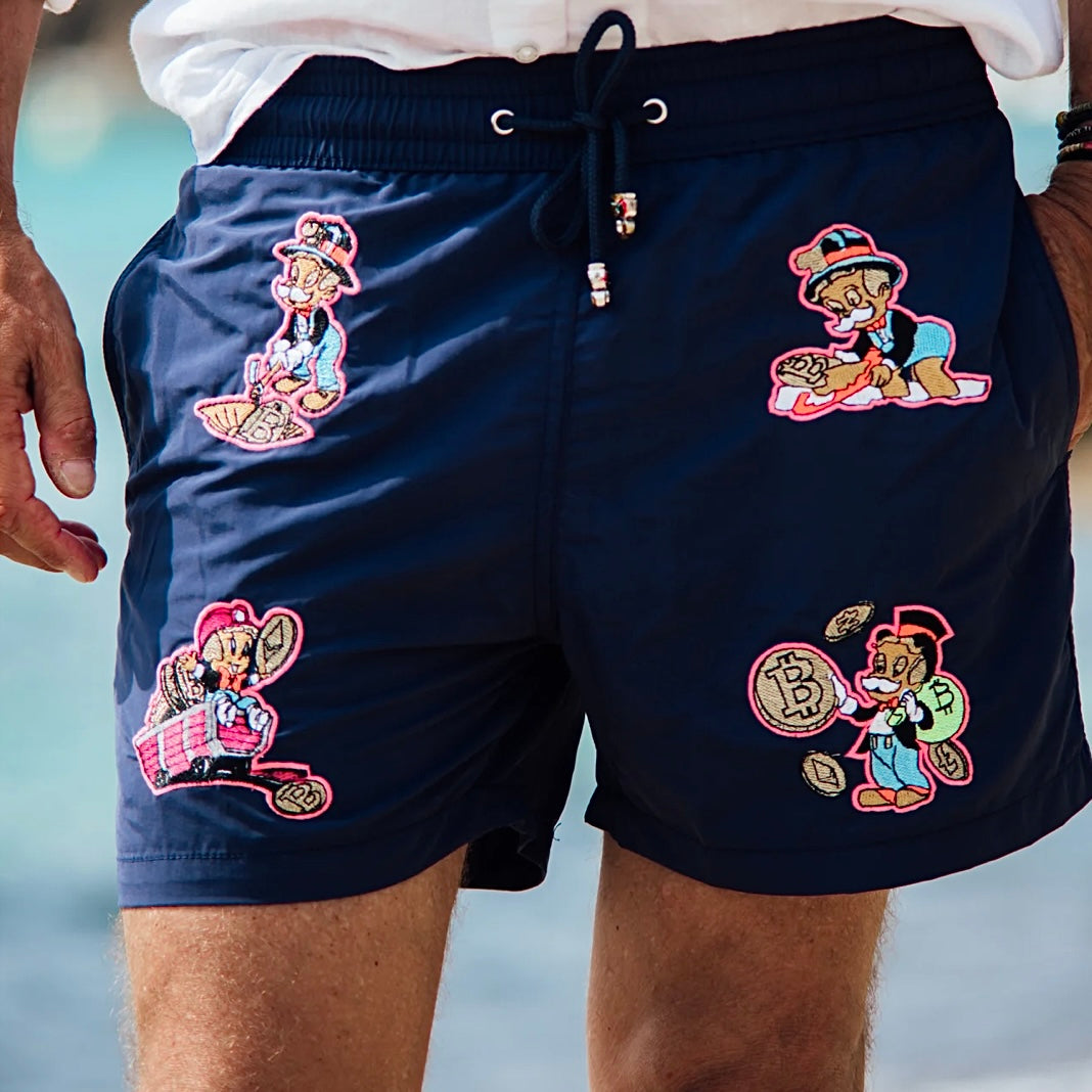 Bitcoin Swim Shorts