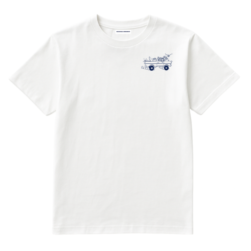 Truck Graphic Tee - White