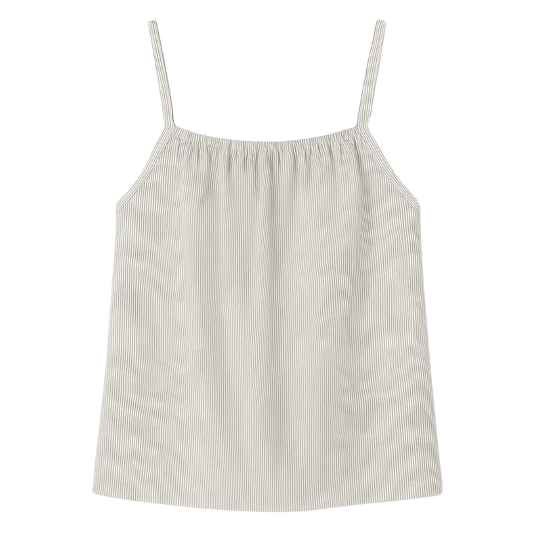 Daily Tank - Brown Stripe