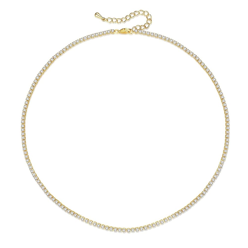 Dainty Tennis Necklace