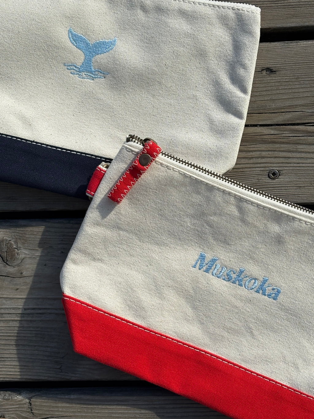 Boat Pouch Red - Muskoka