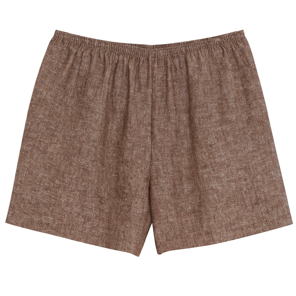 Daily Short - Brown Chambray