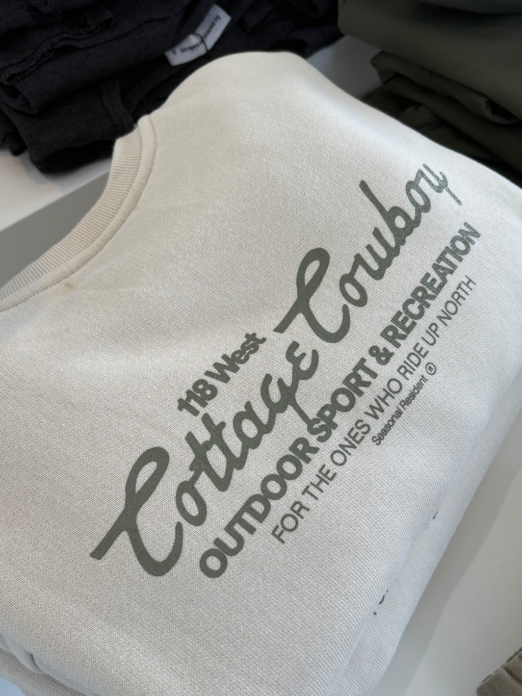 Graphic Crewneck - Cottage Cowboy