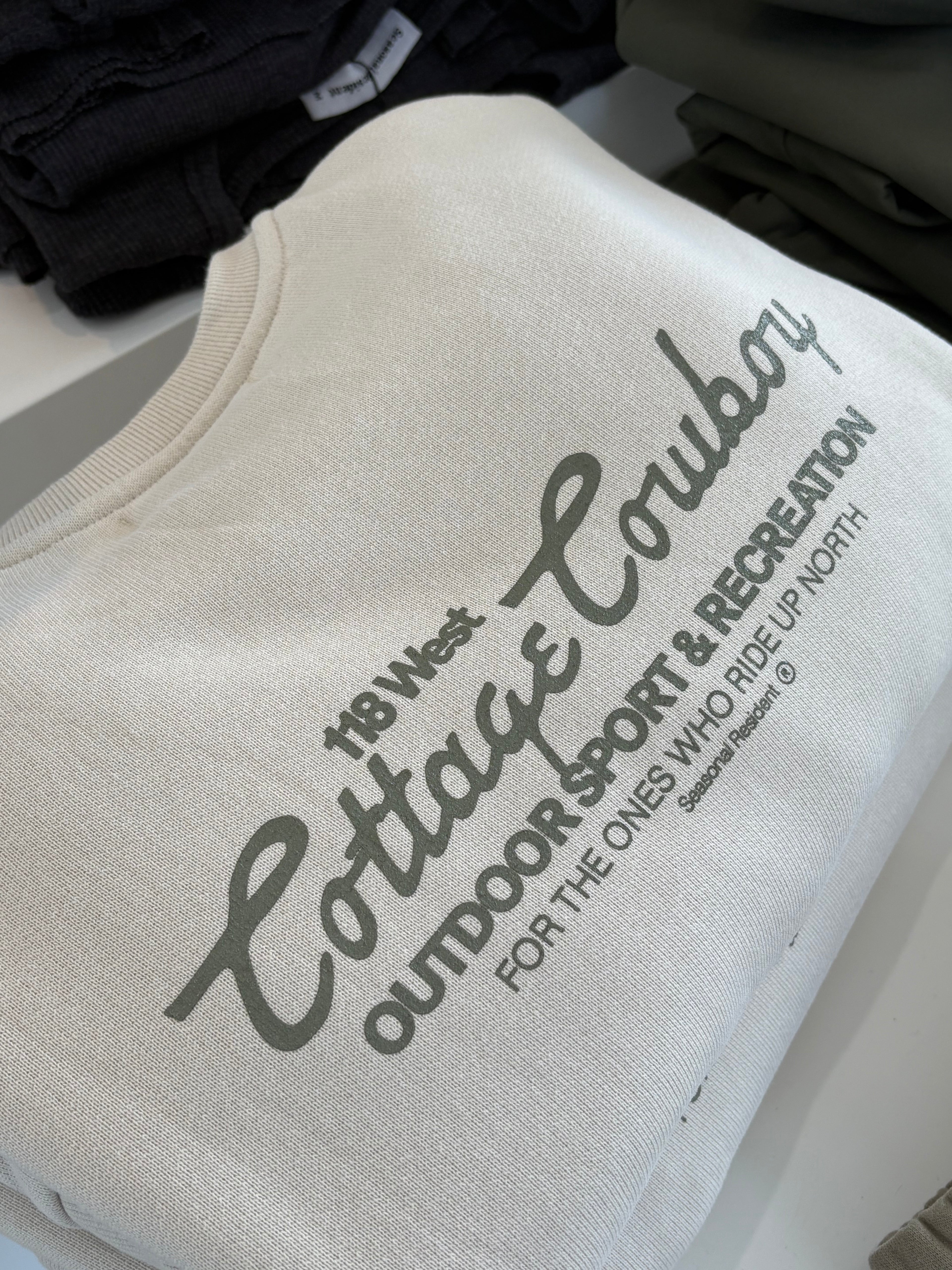 Graphic Crewneck - Cottage Cowboy