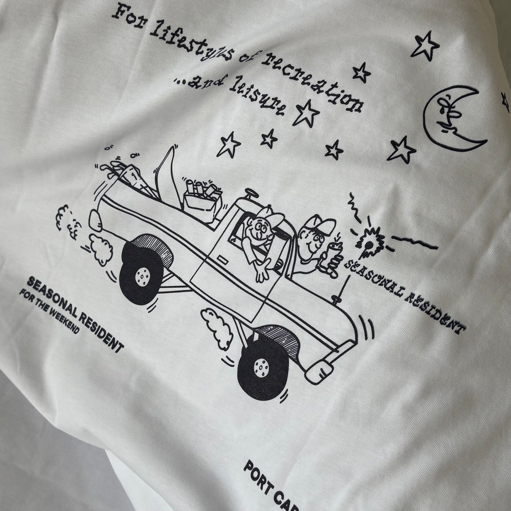 Truck Graphic Tee - White