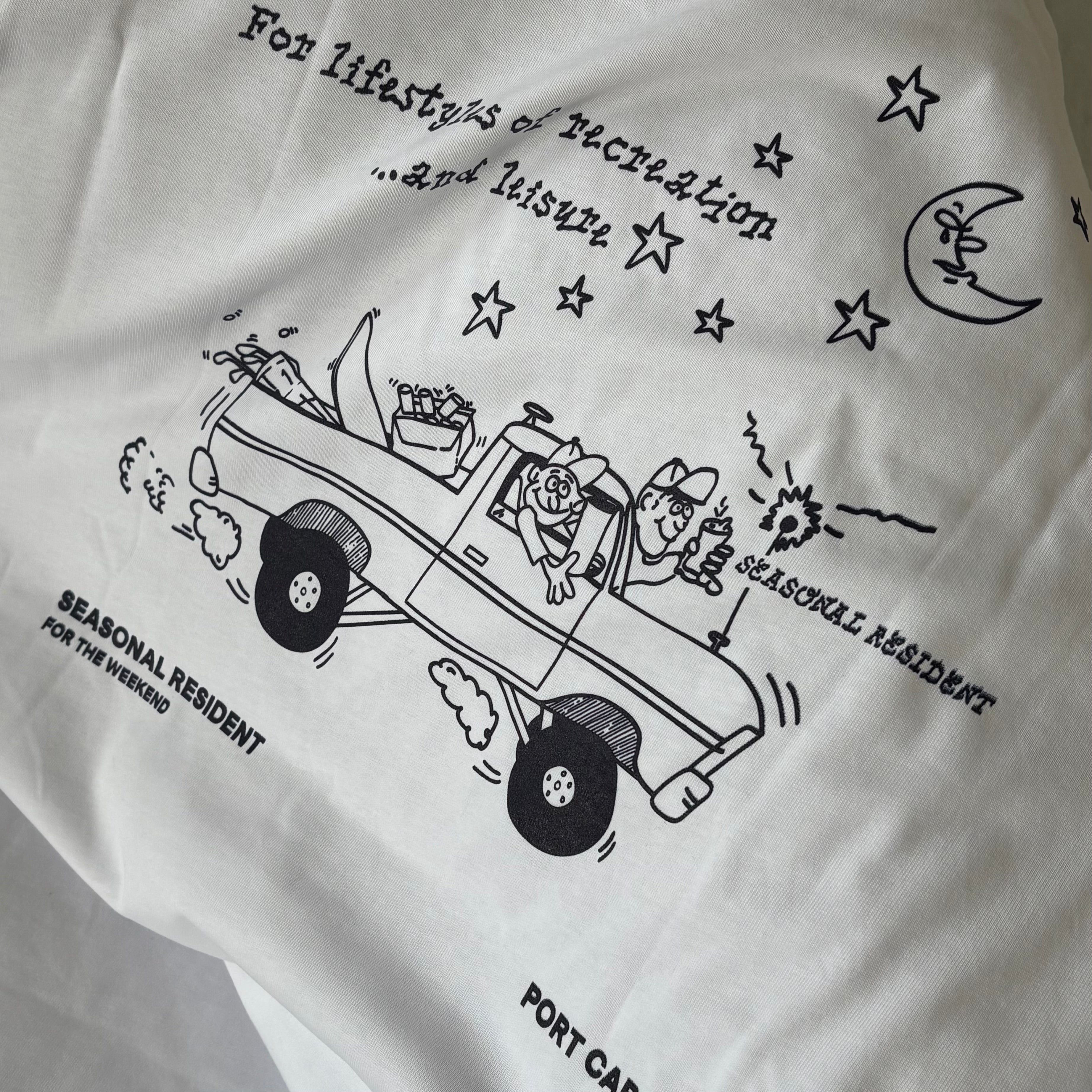 Truck Graphic Tee - White