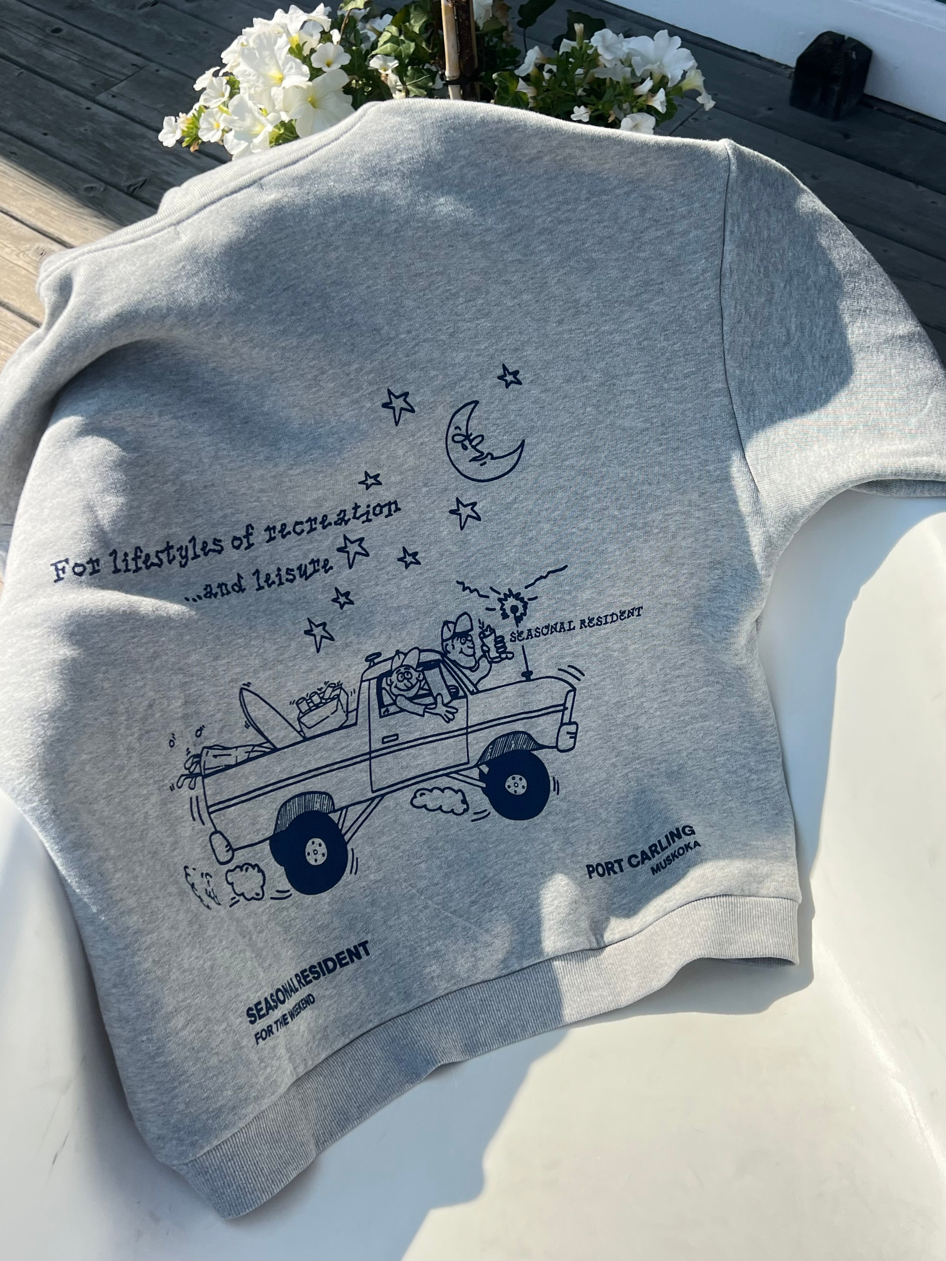 Graphic Hoodie - Seasonal Resident Lifestyle