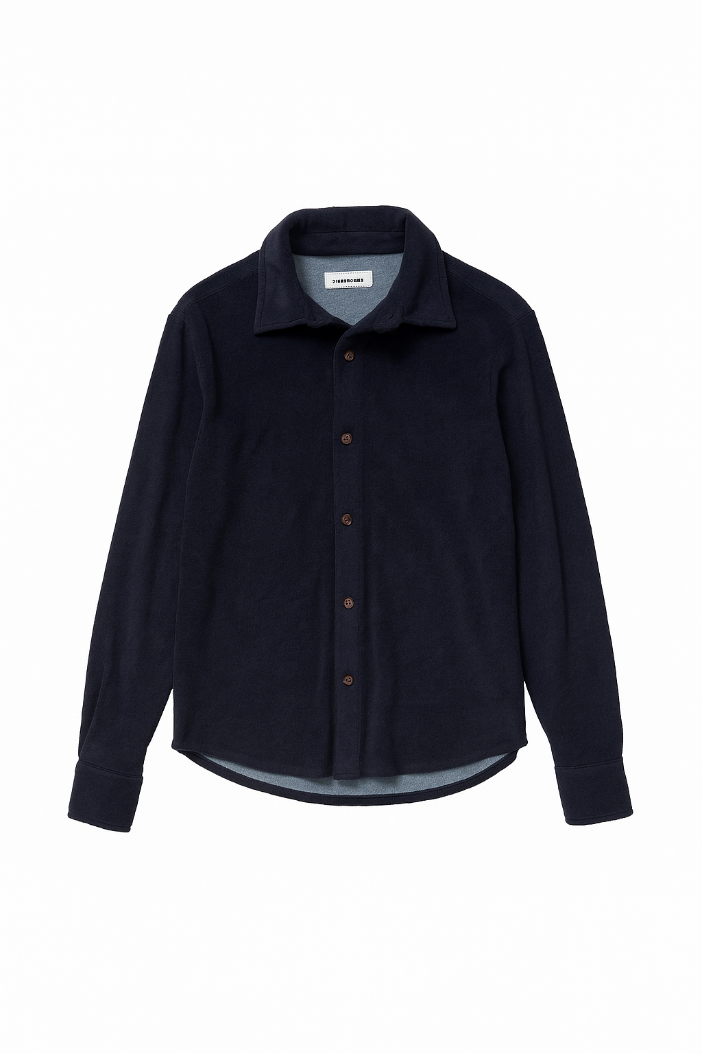 Longsleeve Terry Button Up
