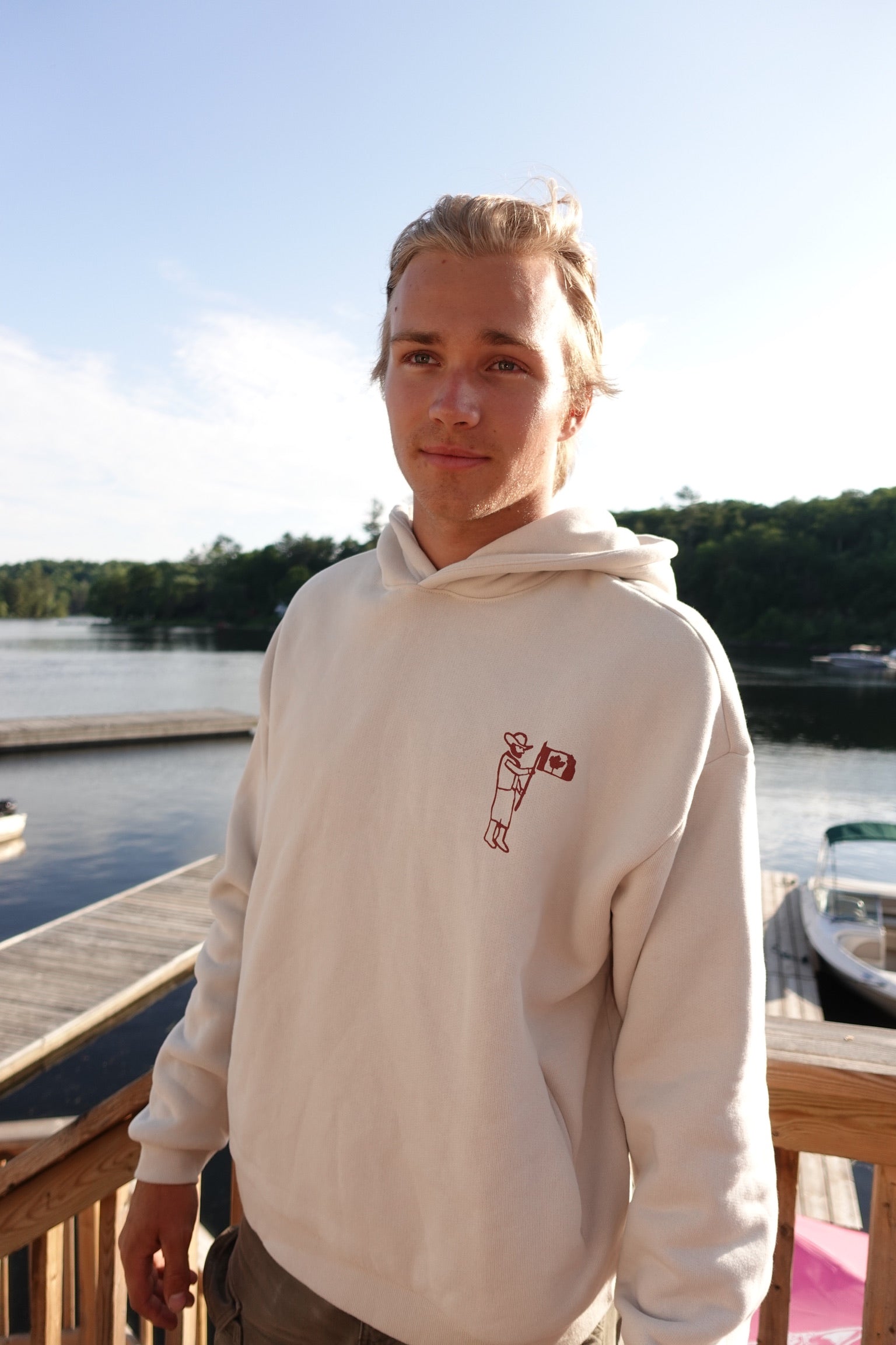 Graphic Hoodie - Canadian Cowboy