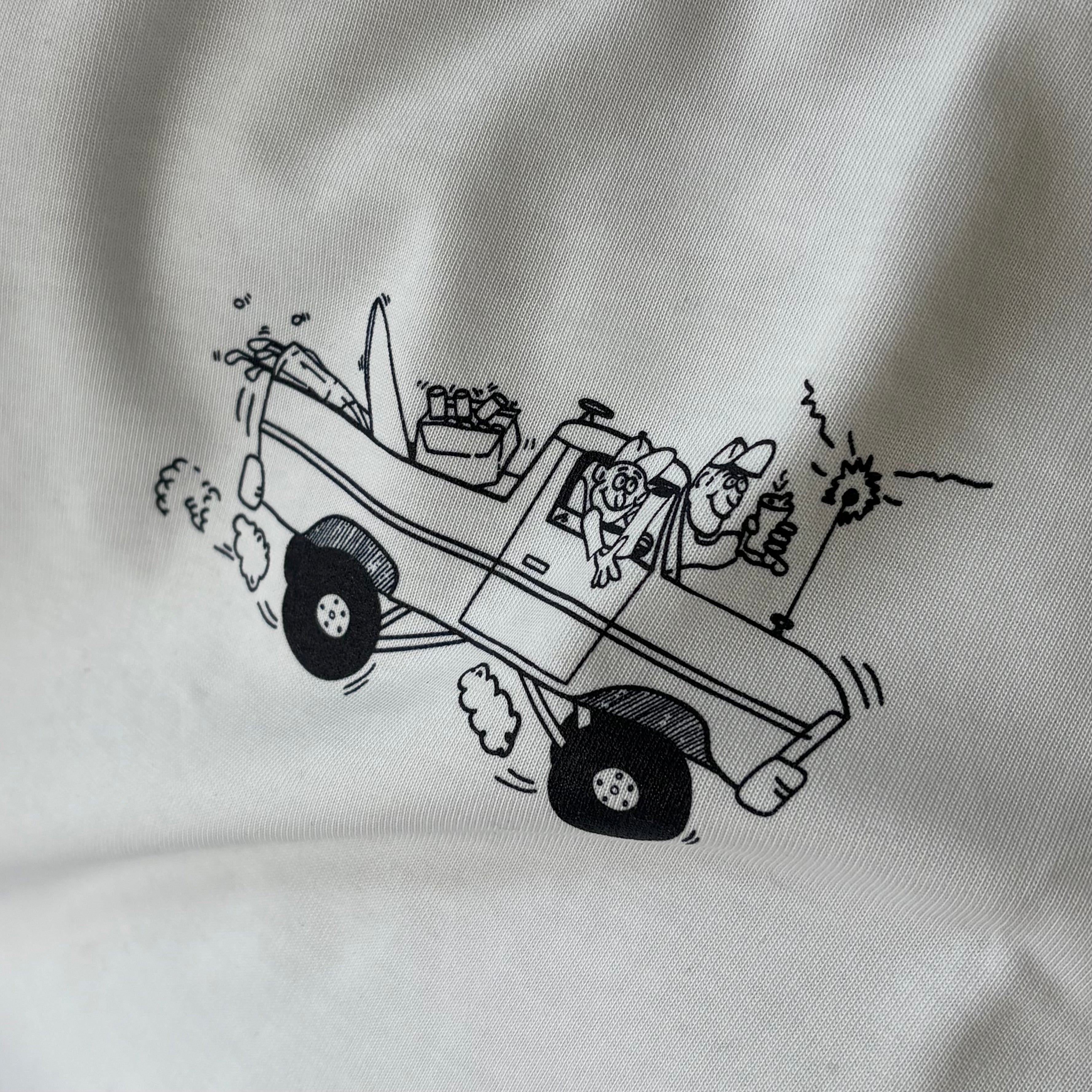 Truck Graphic Tee - White