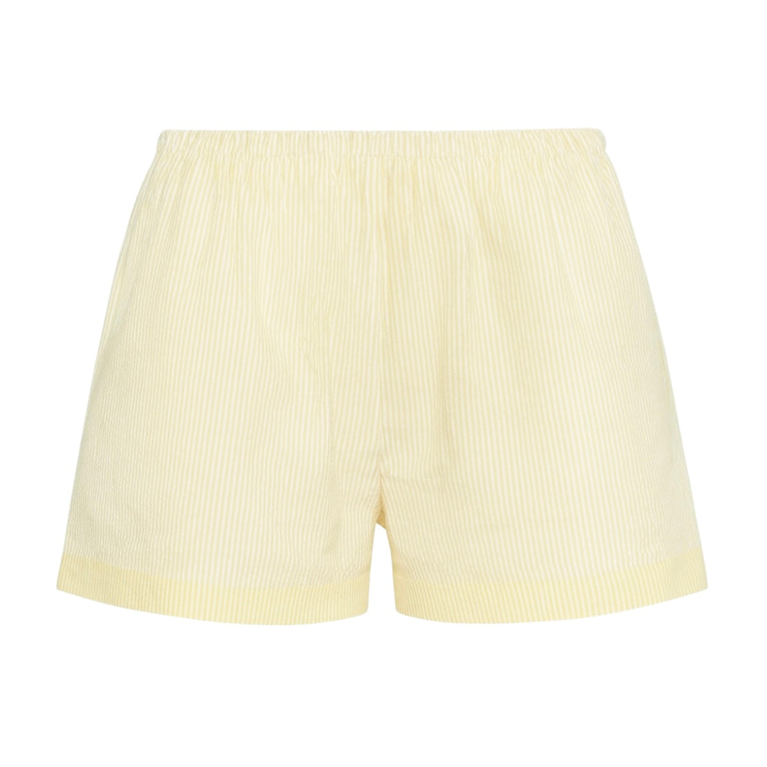 Daily Short - Yellow Seersucker