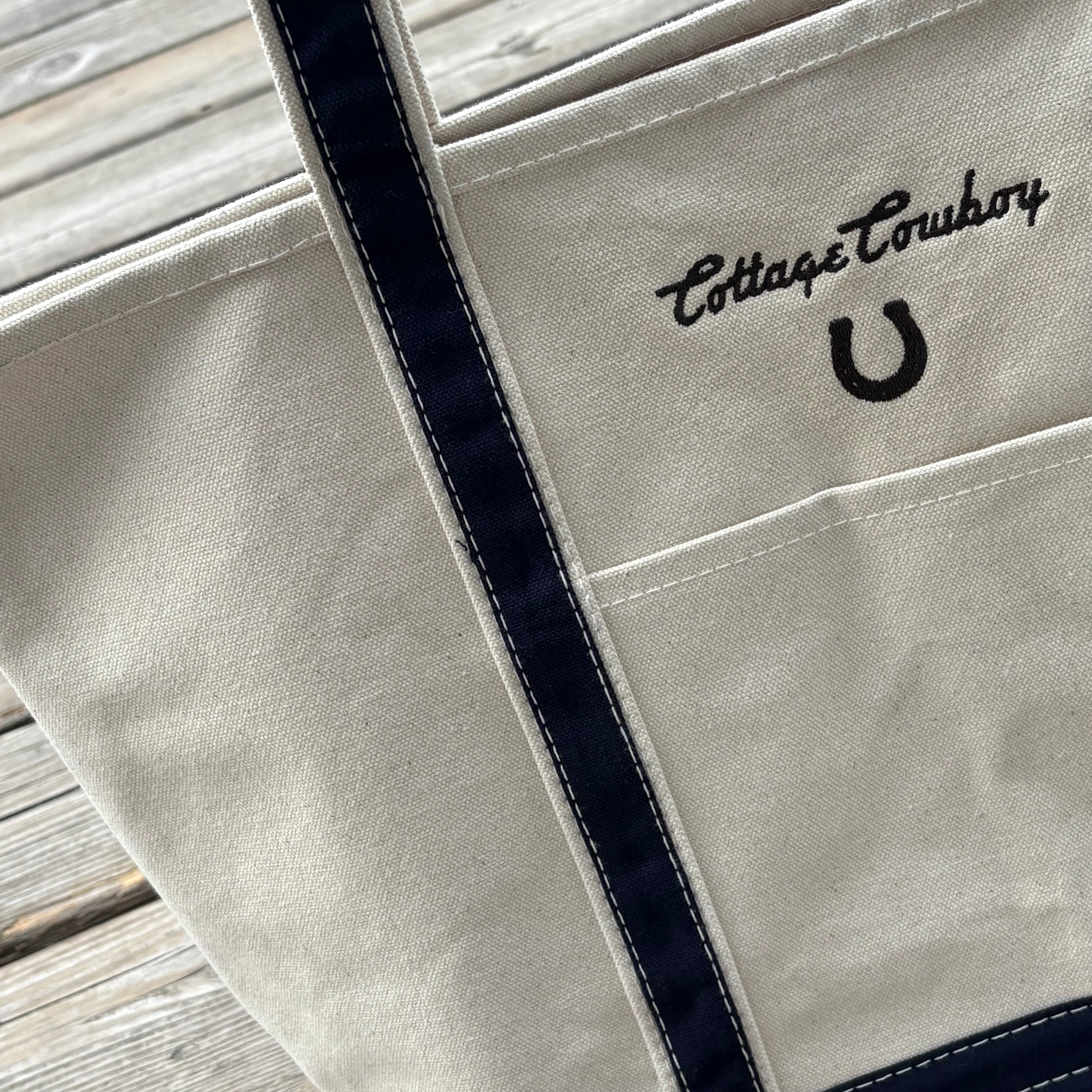 Boat Tote (M) - Cottage Cowboy