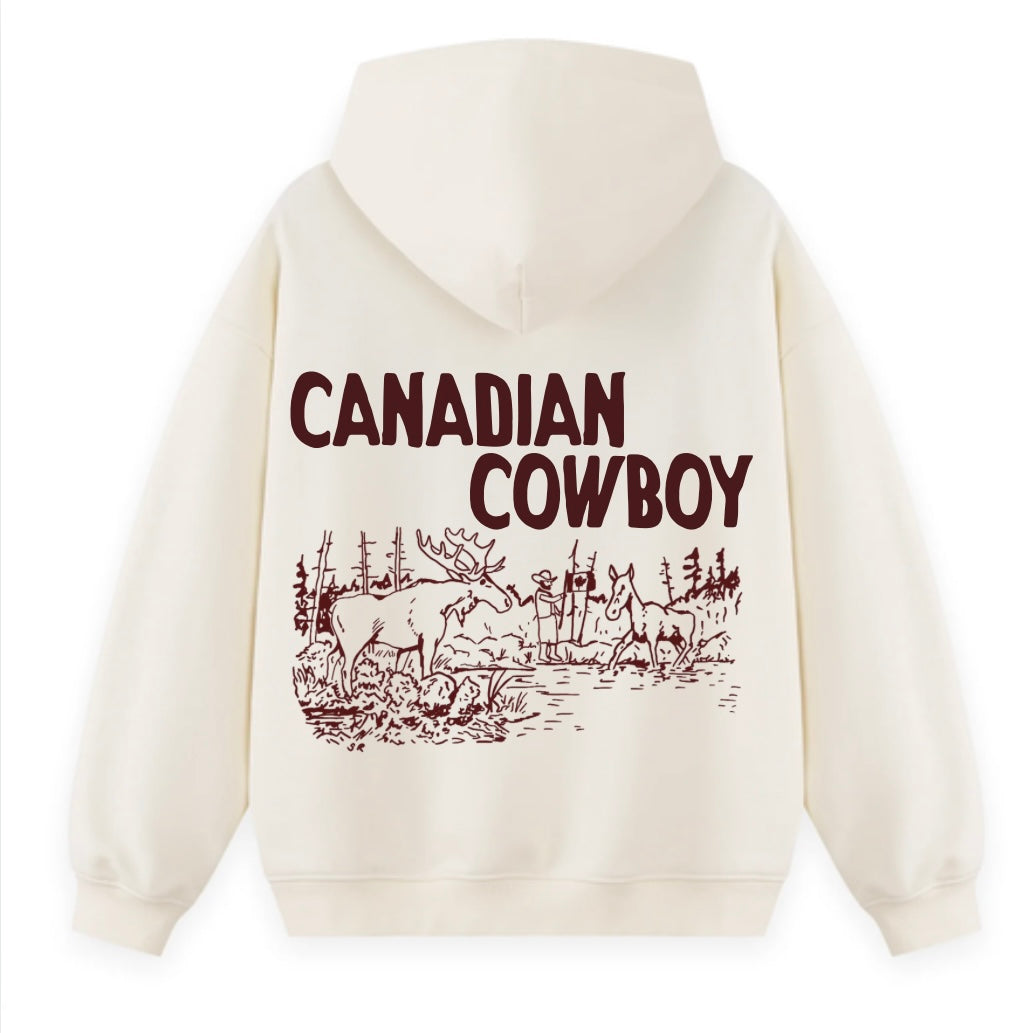 Graphic Hoodie - Canadian Cowboy