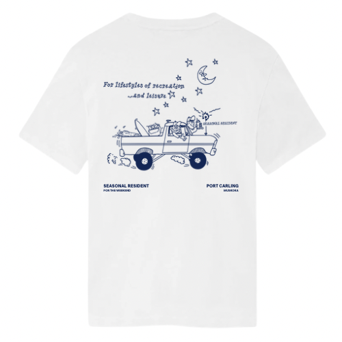 Truck Graphic Tee - White