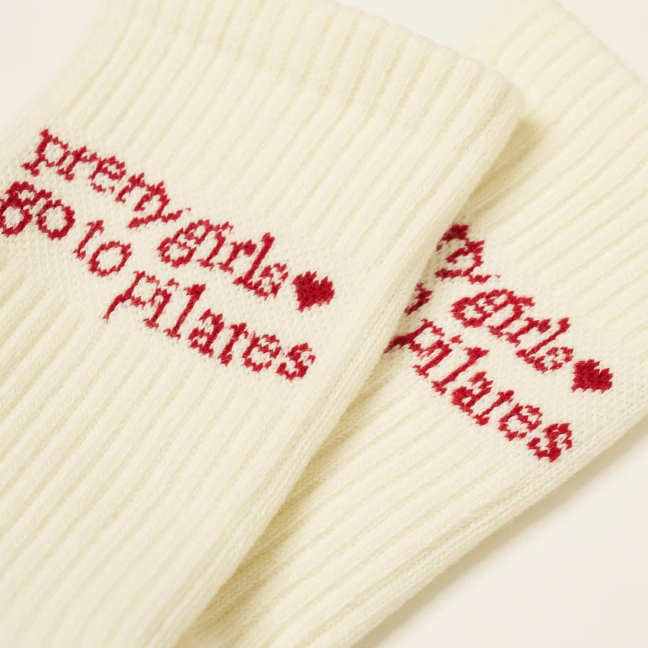 Pretty Girls Pilates Grip Sock