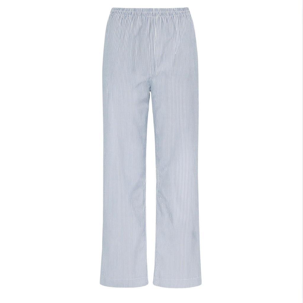 Daily Pant - Blue Seersucker