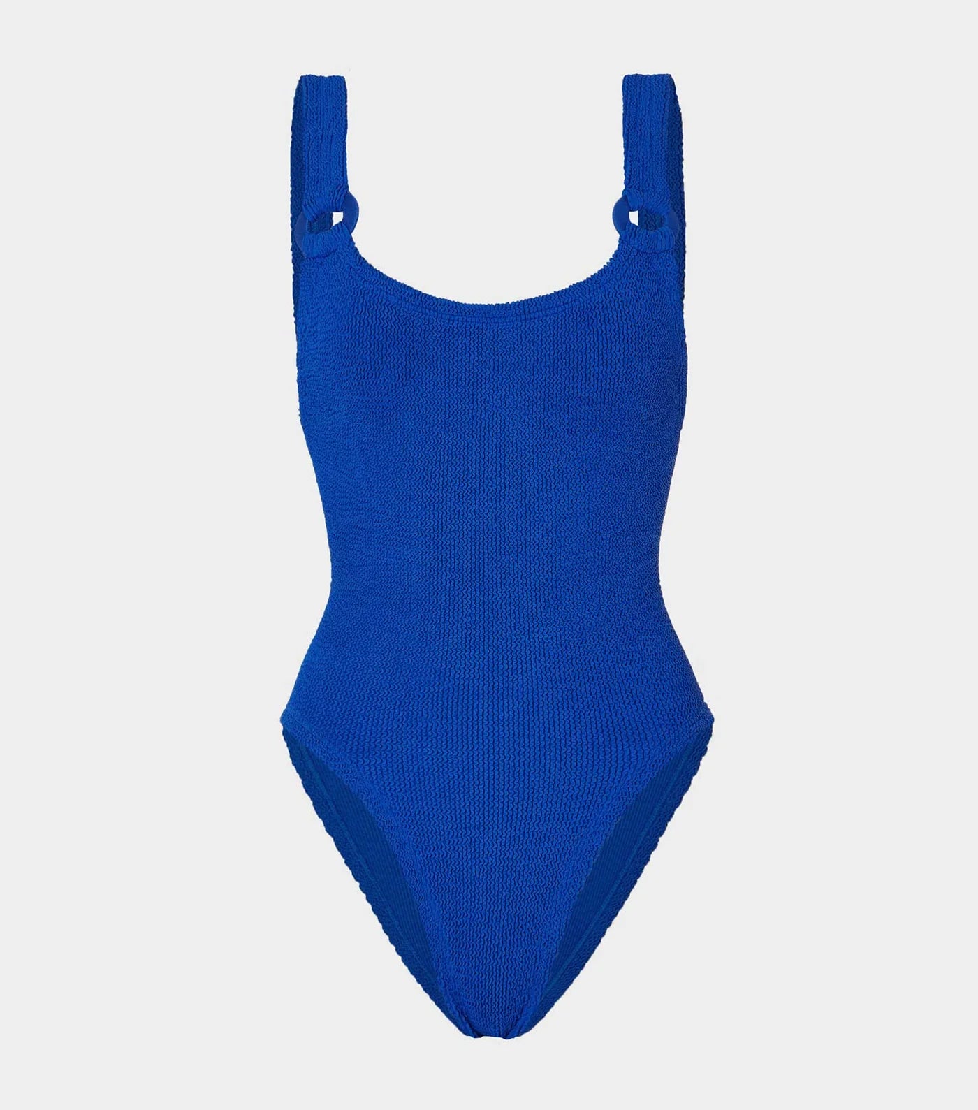 Domino Swim With Tonal Hoops -  Royal Blue