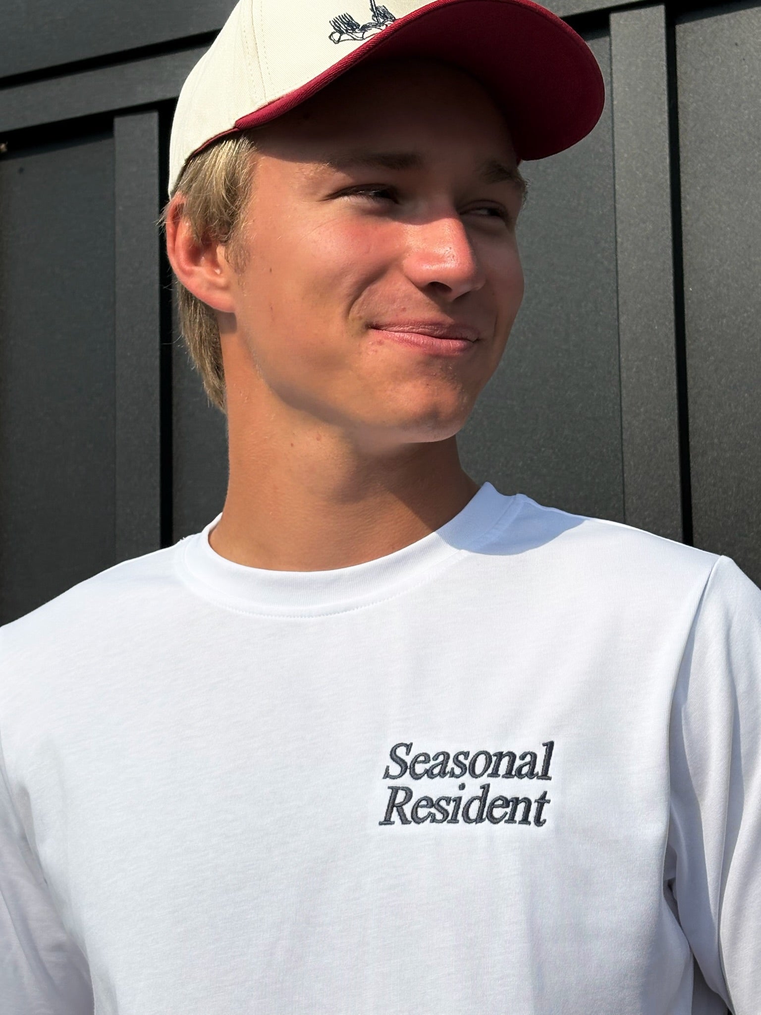 Embroidered T-Shirt - White