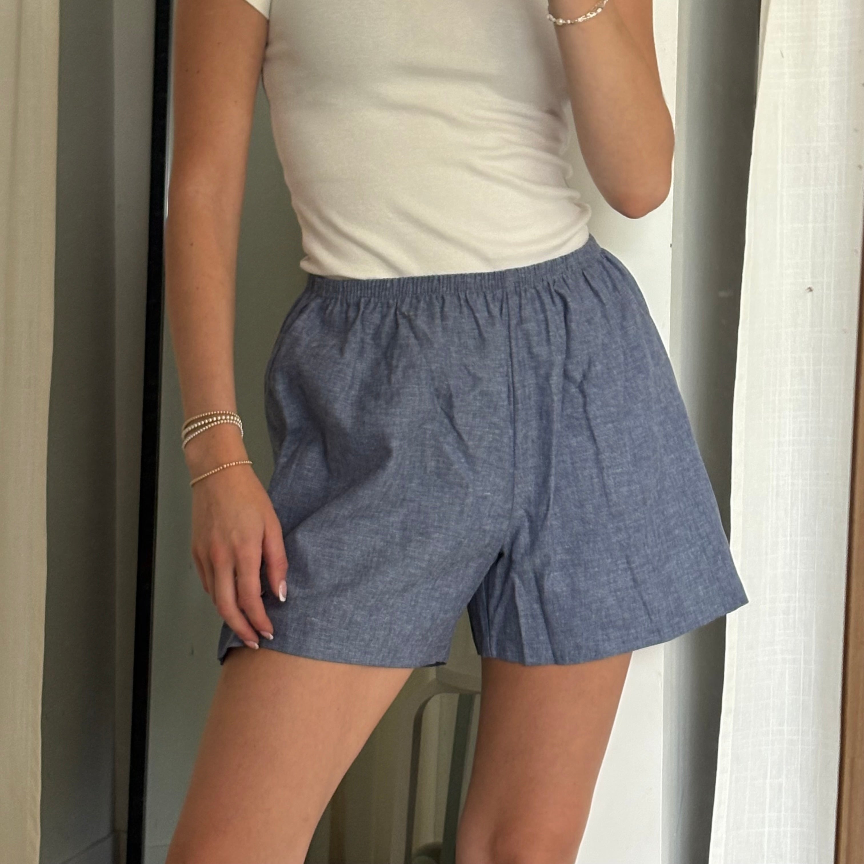 Daily Short - Denim Chambray
