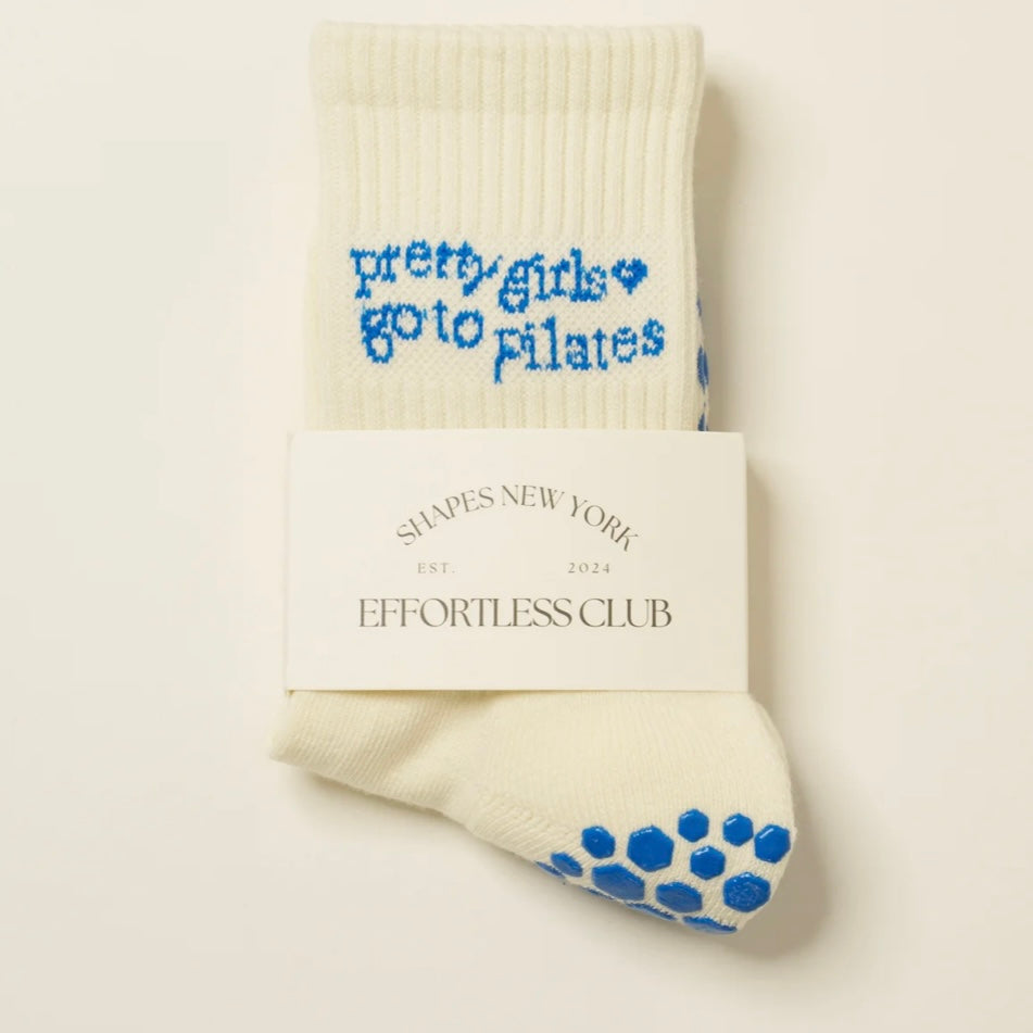 Pretty Girls Pilates Grip Sock
