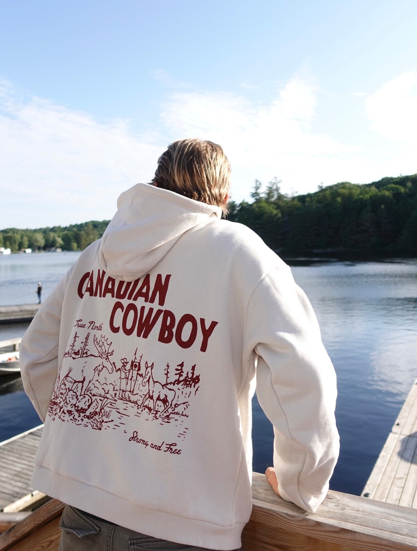 Graphic Hoodie - Canadian Cowboy