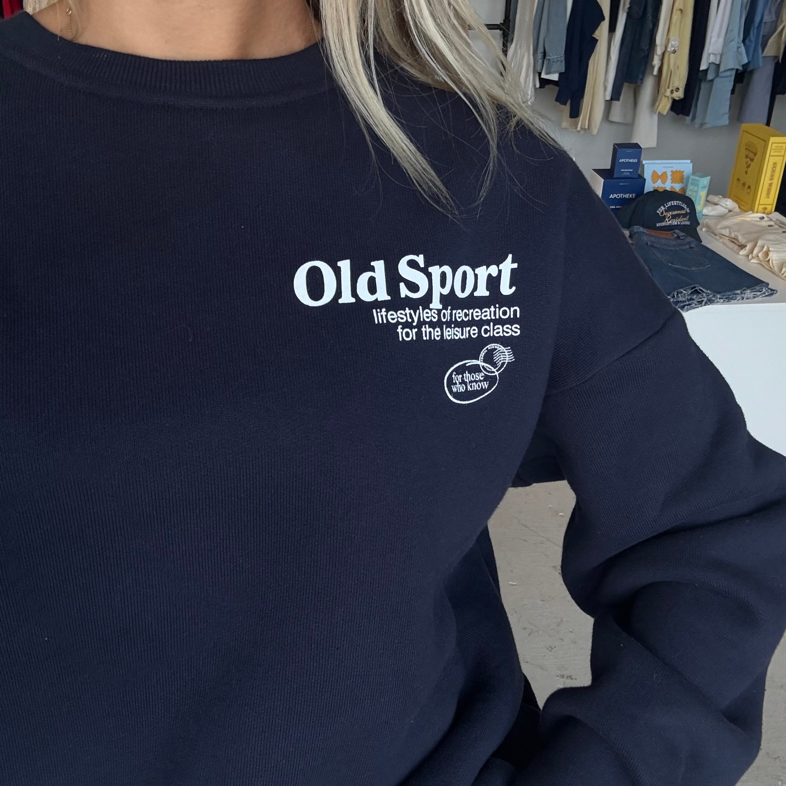 Graphic Crewneck - Old Sport