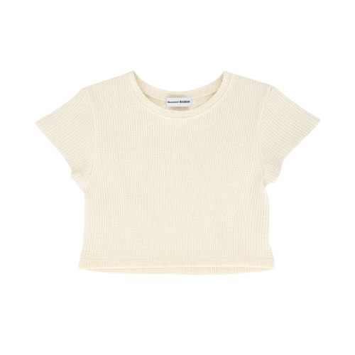Waffle Crop Tee