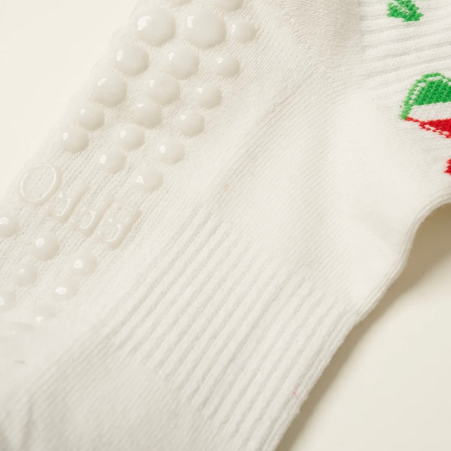 Italian Summer Pilates Grip Sock