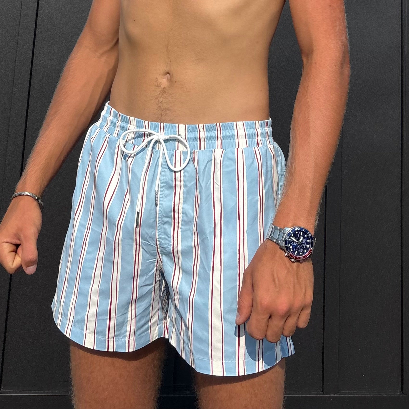 Striped Swimshort