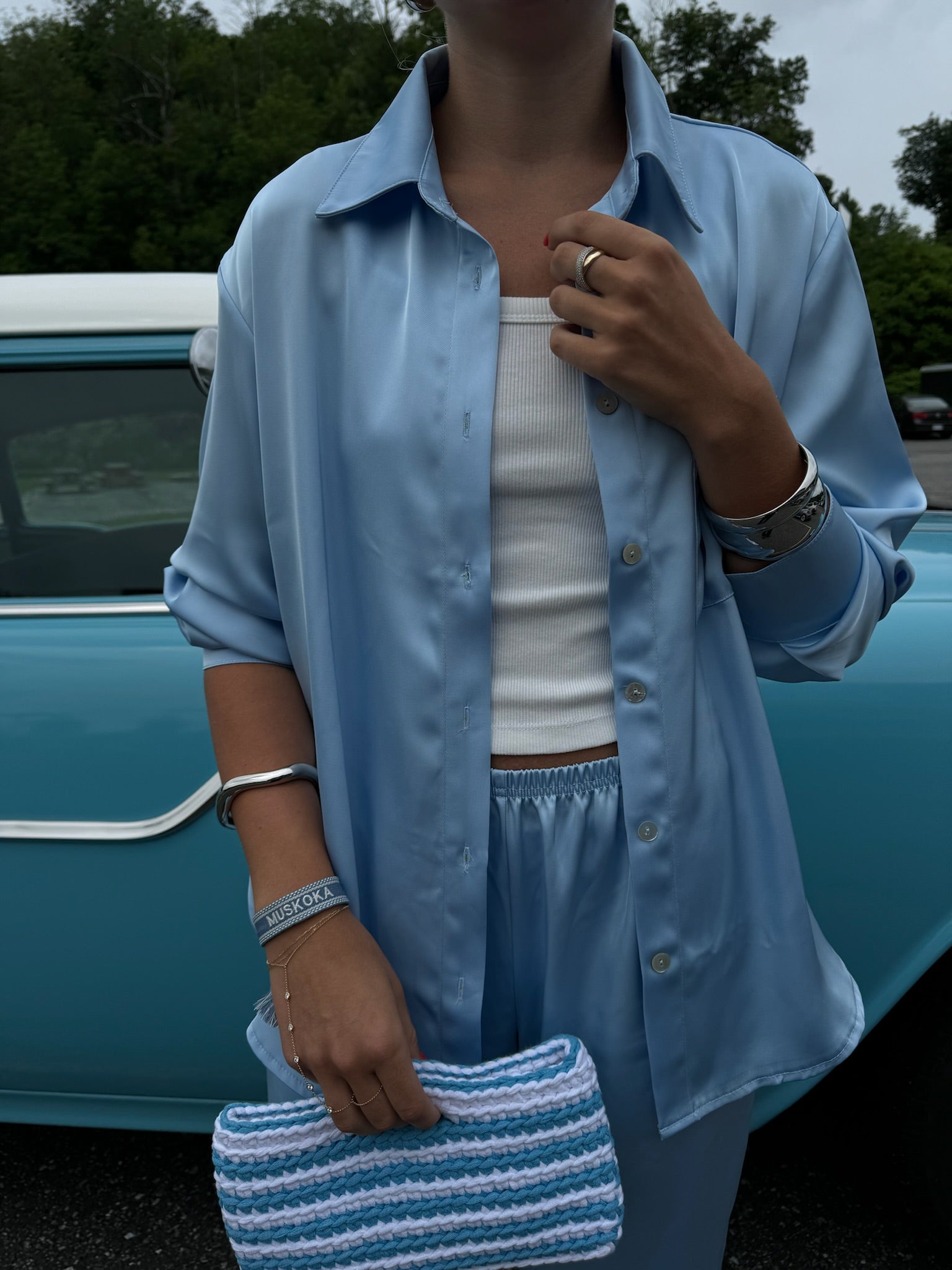 Daily Sateen Overshirt