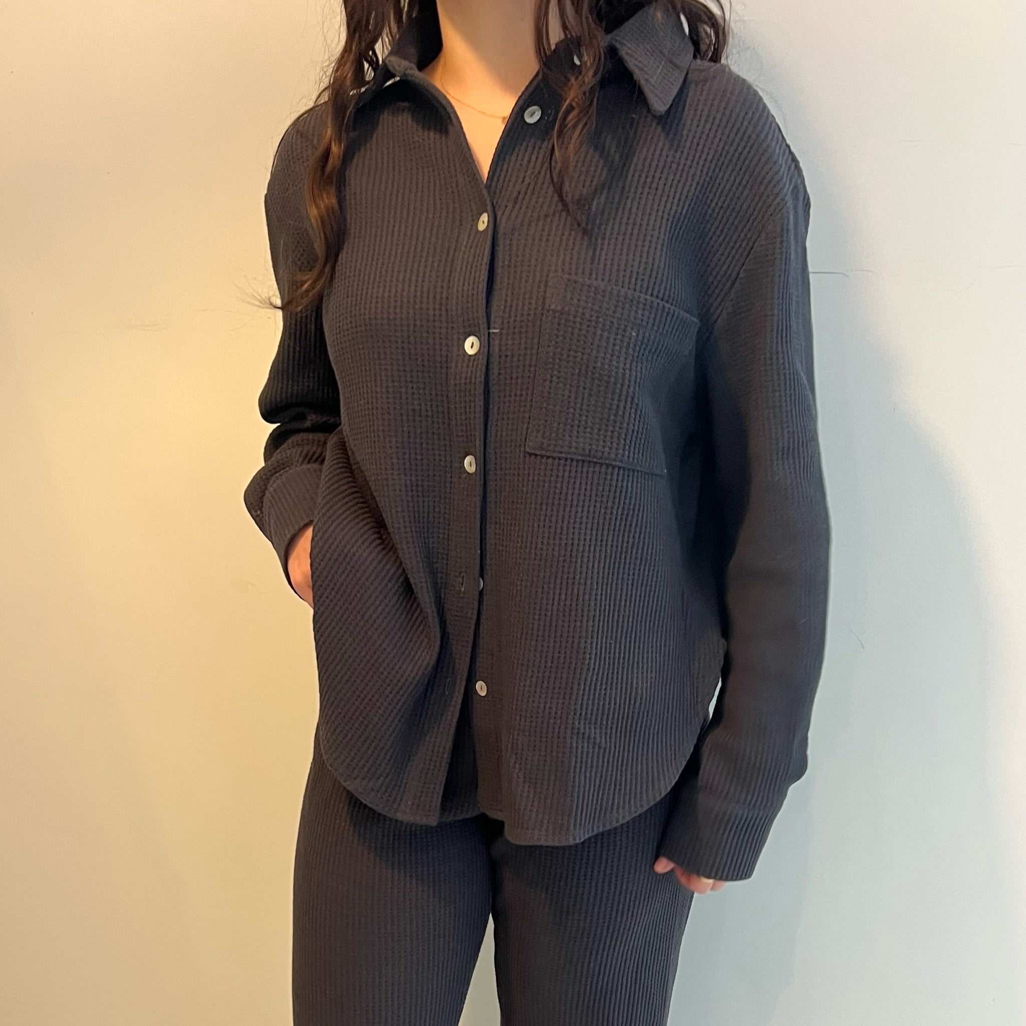 Waffle Lounge Overshirt